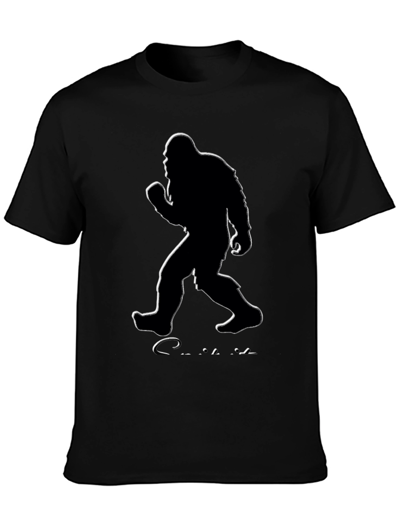Bigfoot Silhouette Graphic T-Shirt