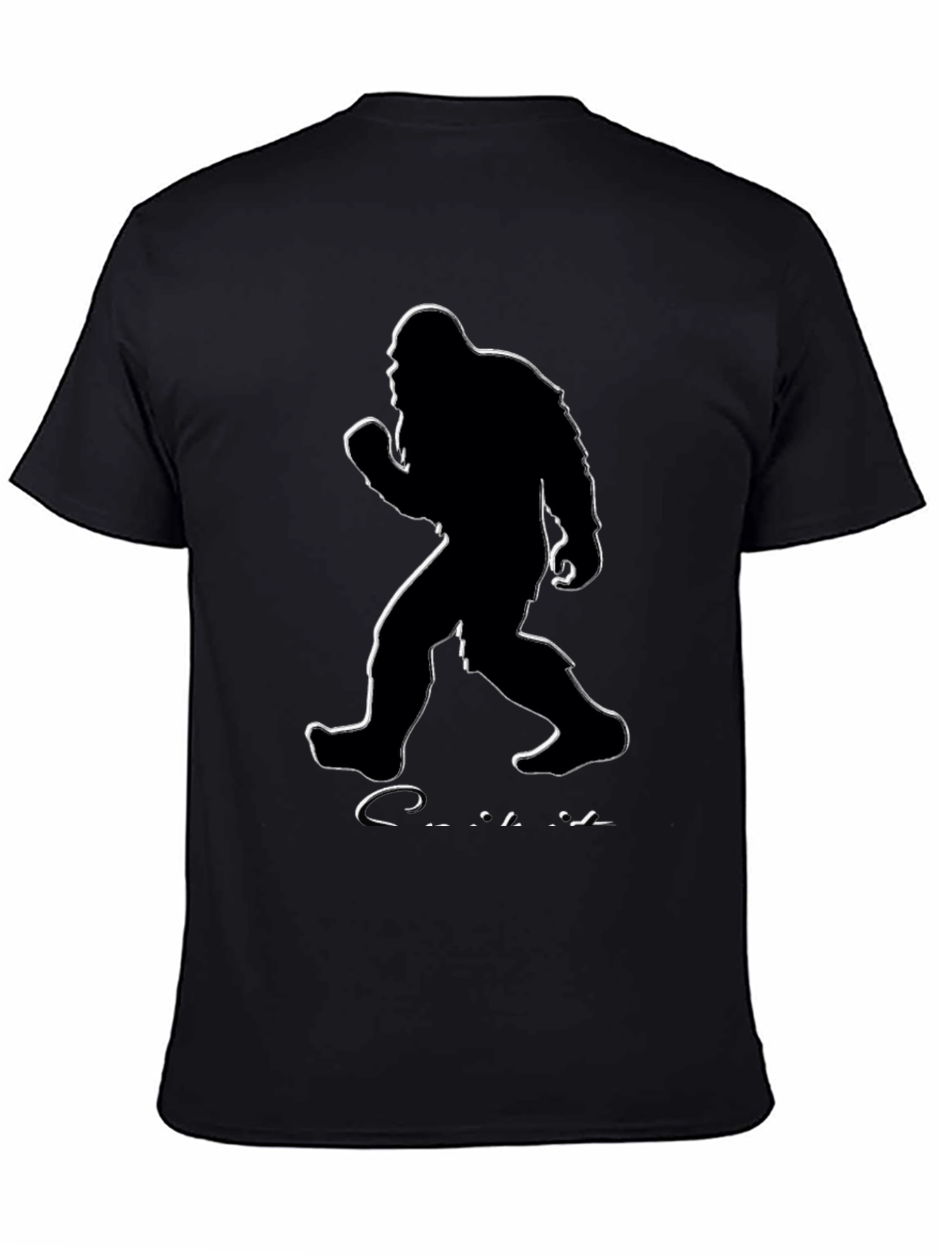 Bigfoot Silhouette Graphic T-Shirt