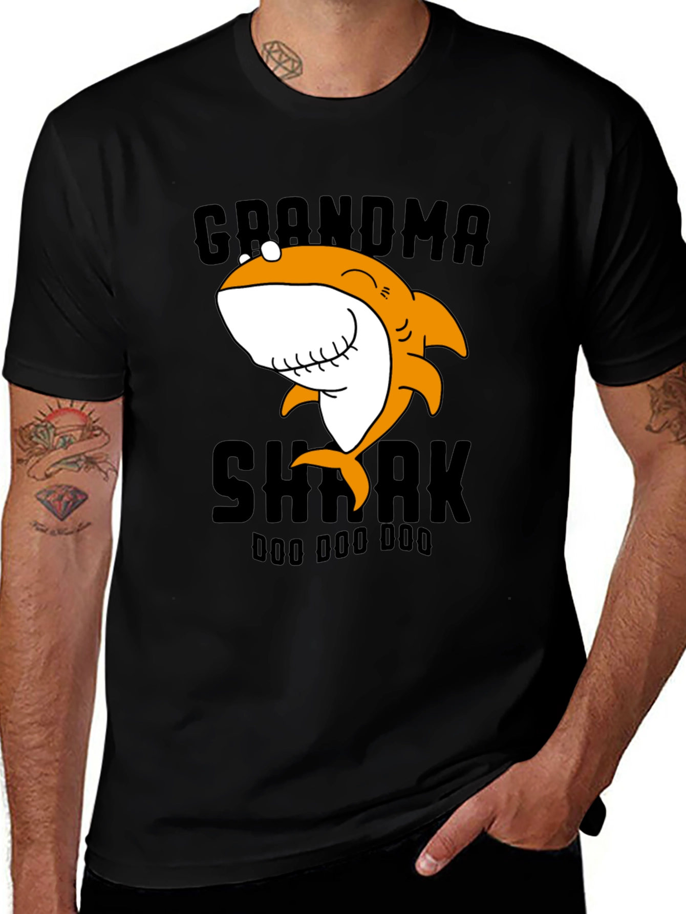 Grandma Shark T-Shirt - Doo Doo Doo