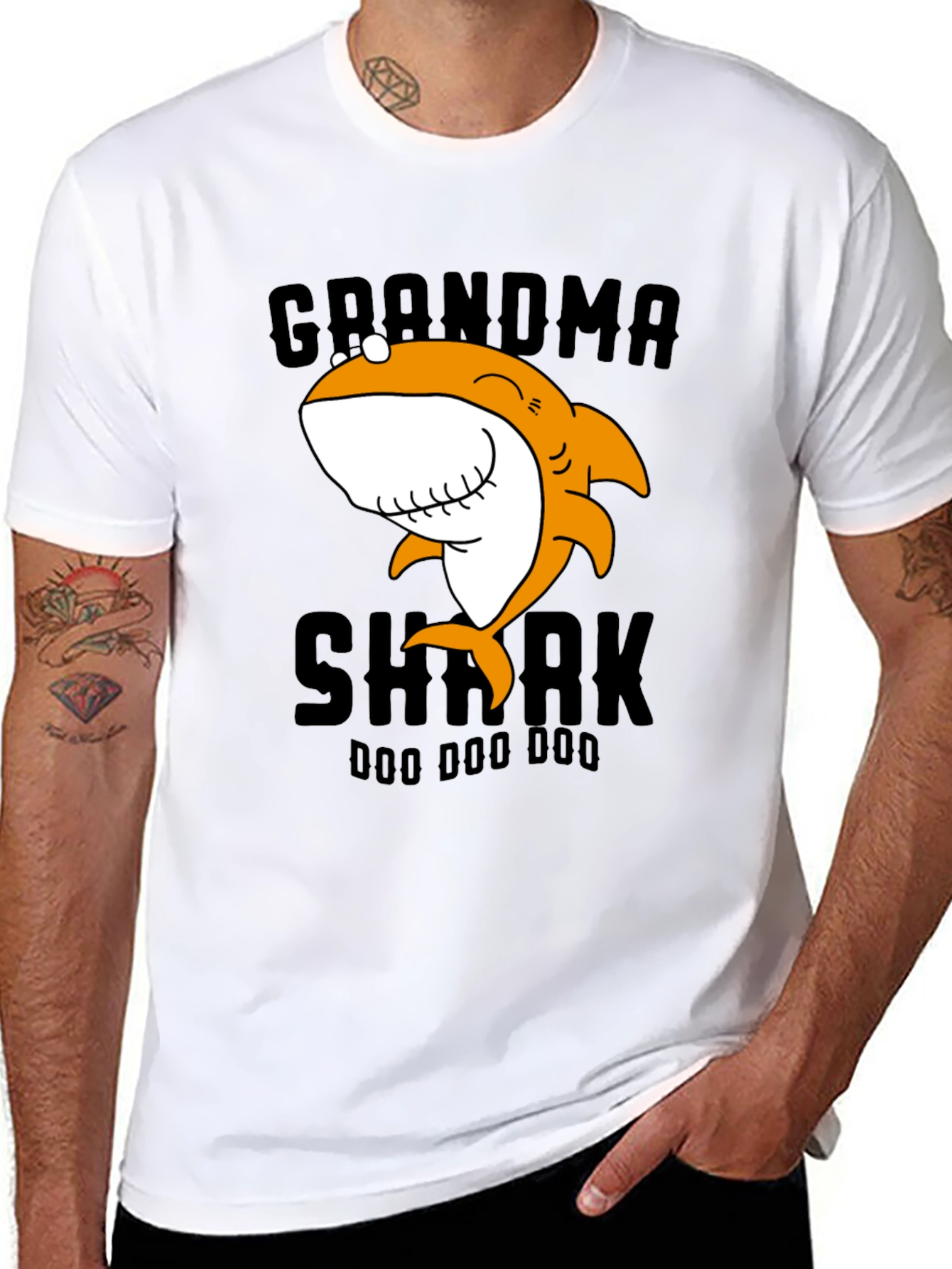 Grandma Shark T-Shirt - Doo Doo Doo