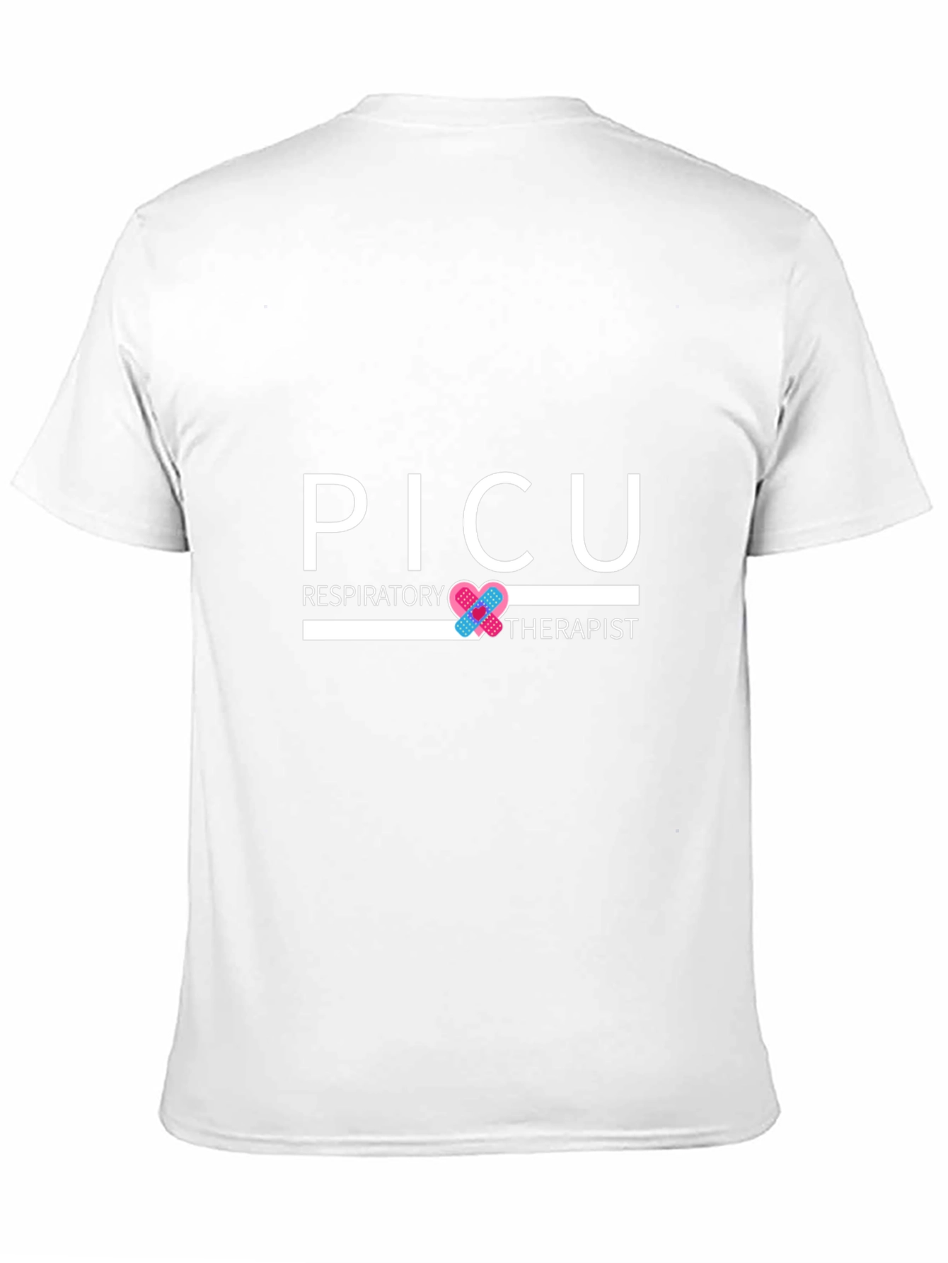 PICU Respiratory Therapist Black T-Shirt