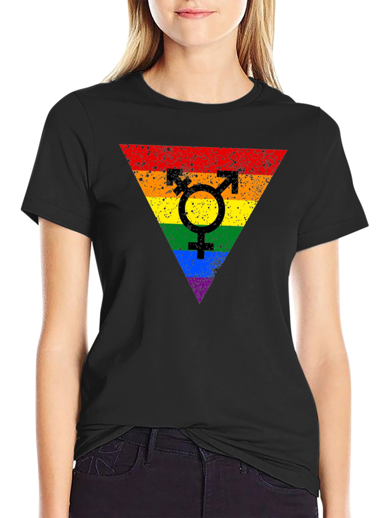 LGBTQ+ Pride Triangle T-Shirt