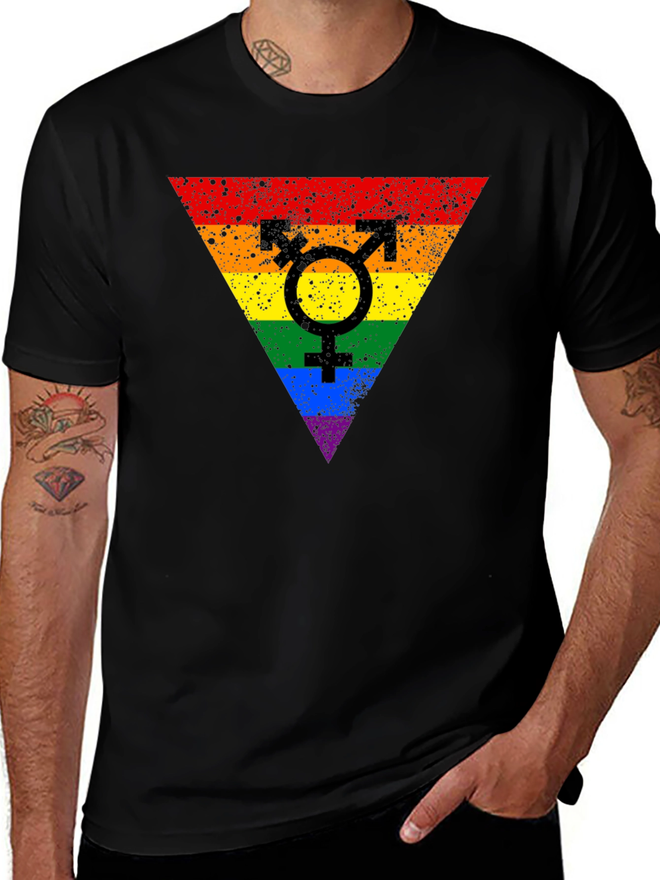 LGBTQ+ Pride Triangle T-Shirt