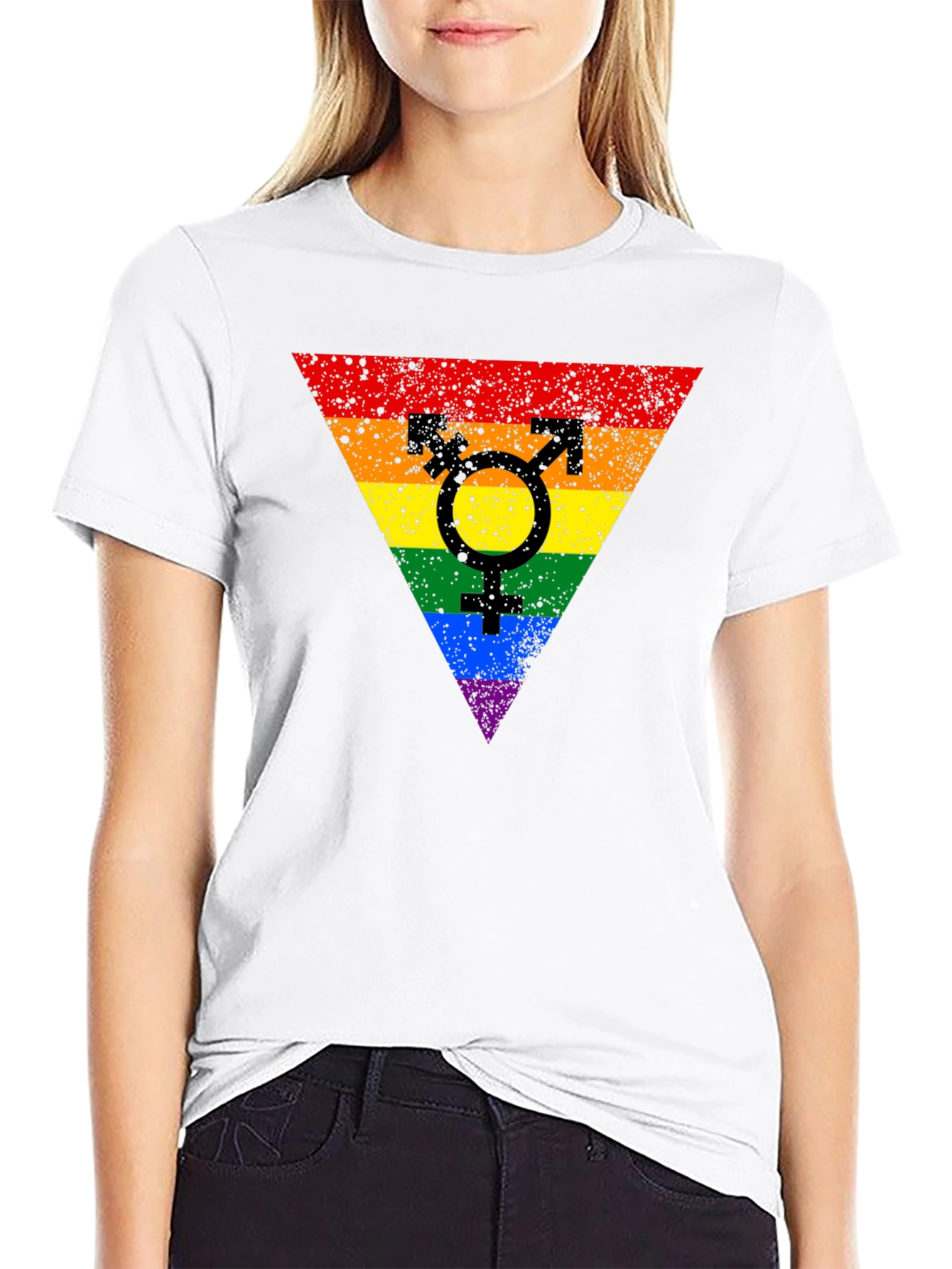 LGBTQ+ Pride Triangle T-Shirt