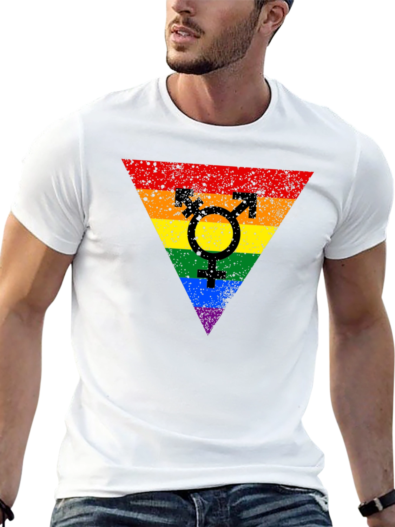 LGBTQ+ Pride Triangle T-Shirt
