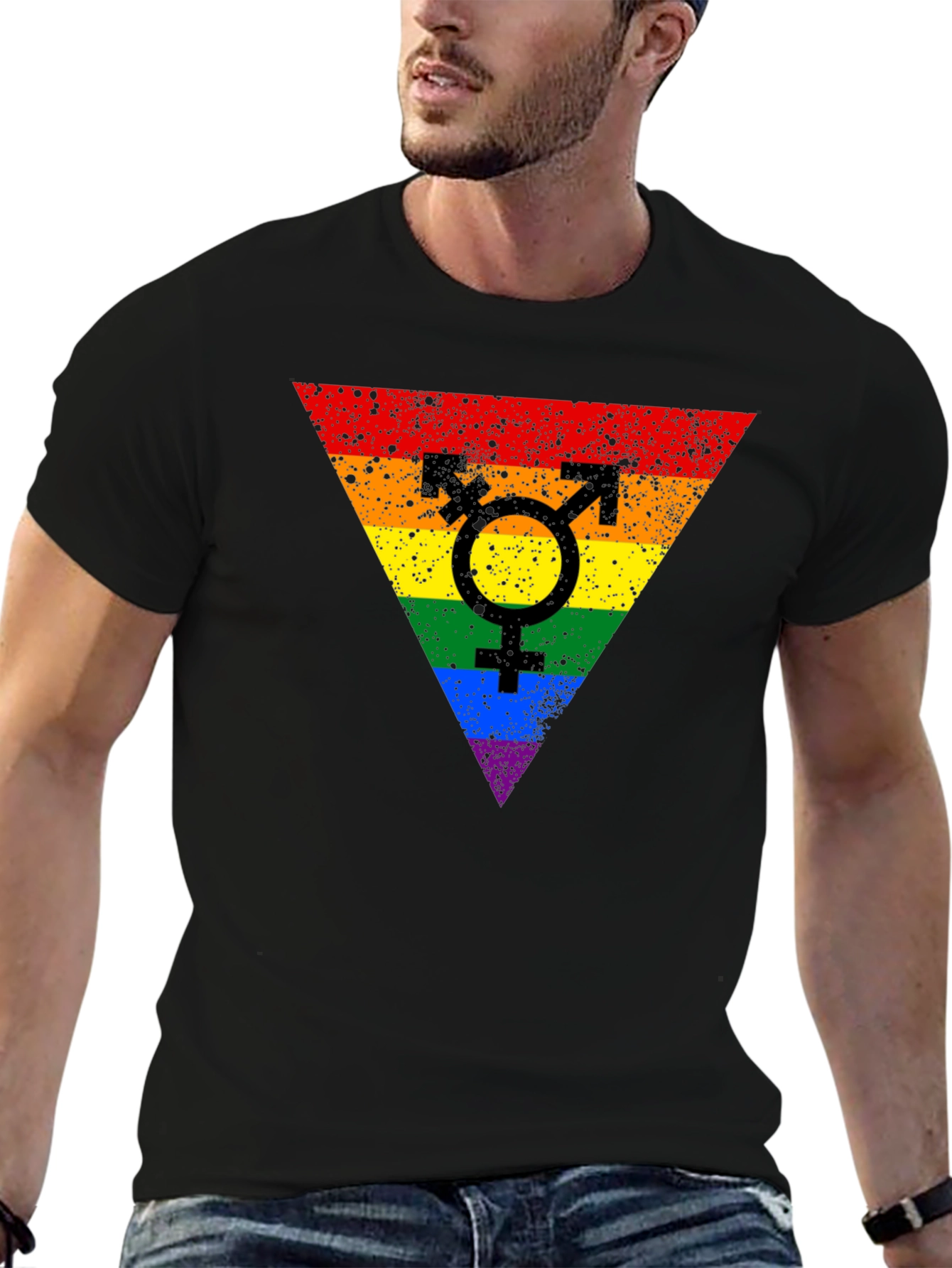 LGBTQ+ Pride Triangle T-Shirt