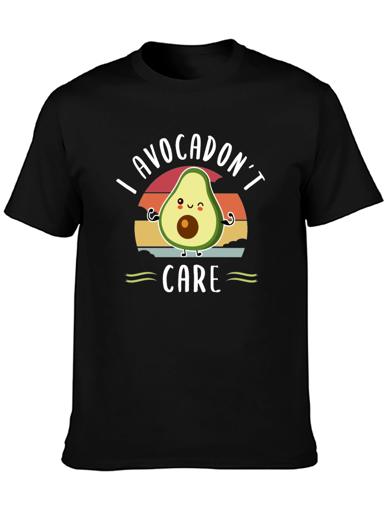 I Avocadont Care T-Shirt - Funny Avocado Graphic Tee