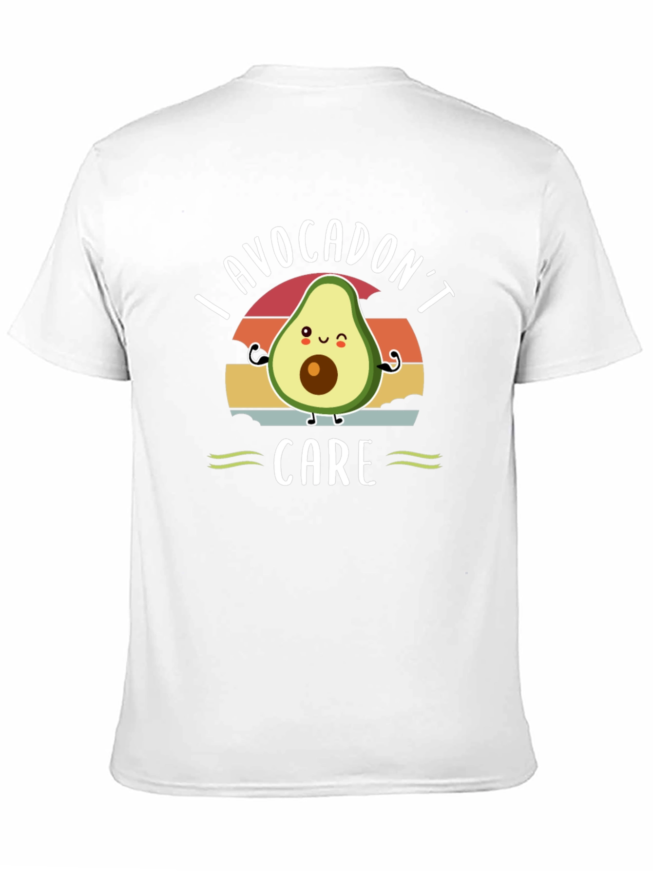 I Avocadont Care T-Shirt - Funny Avocado Graphic Tee