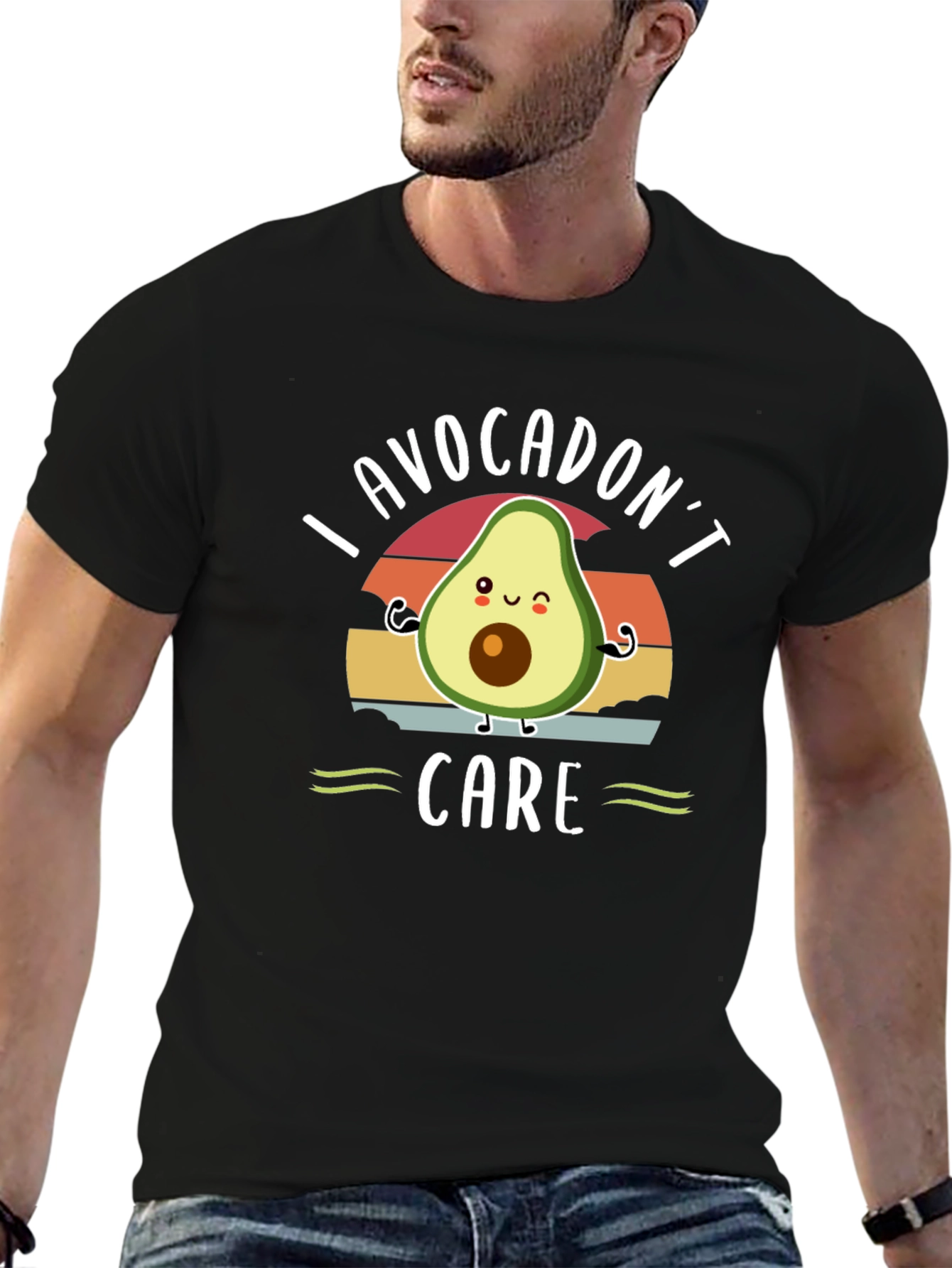 I Avocadont Care T-Shirt - Funny Avocado Graphic Tee