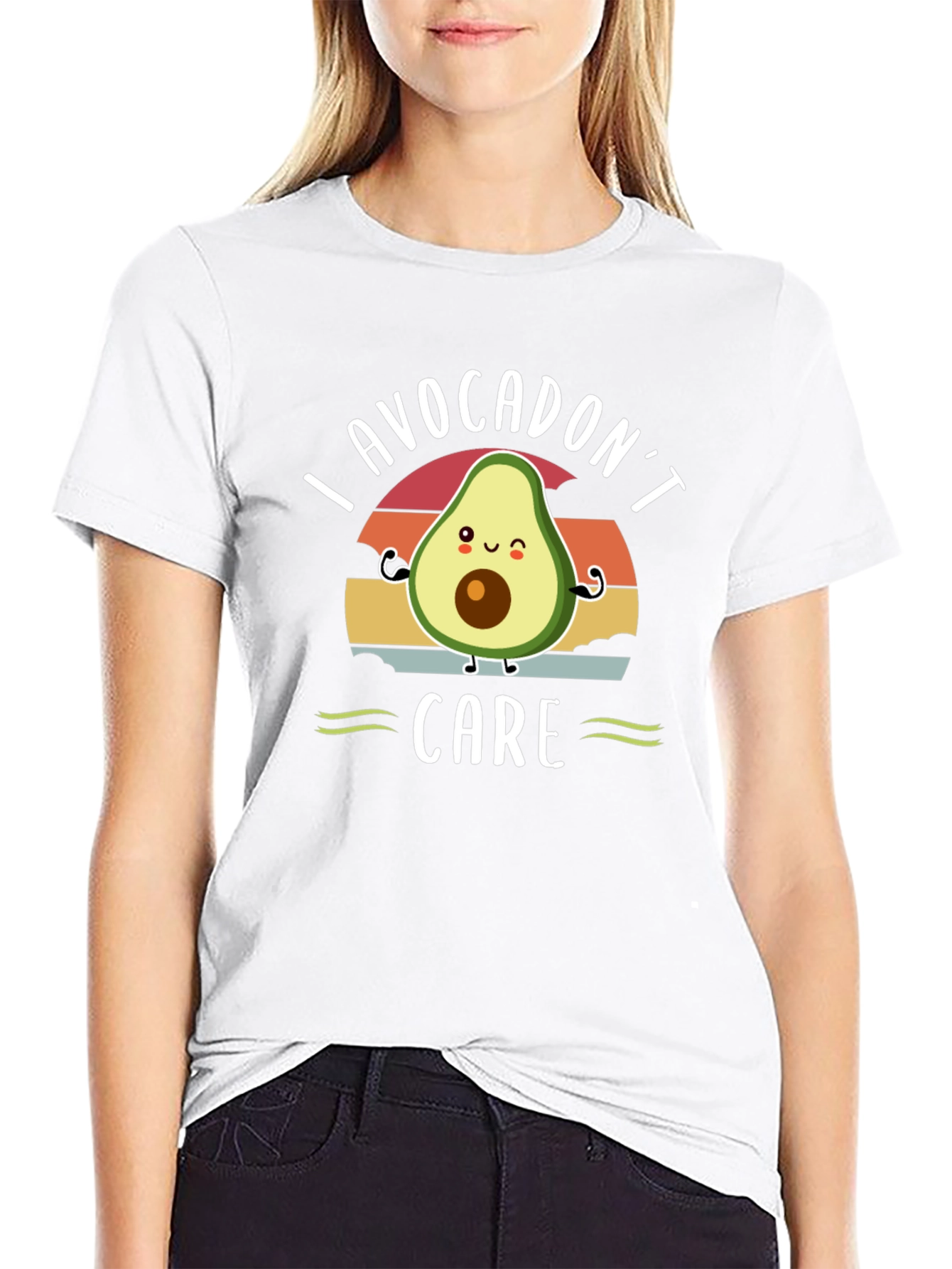I Avocadont Care T-Shirt - Funny Avocado Graphic Tee