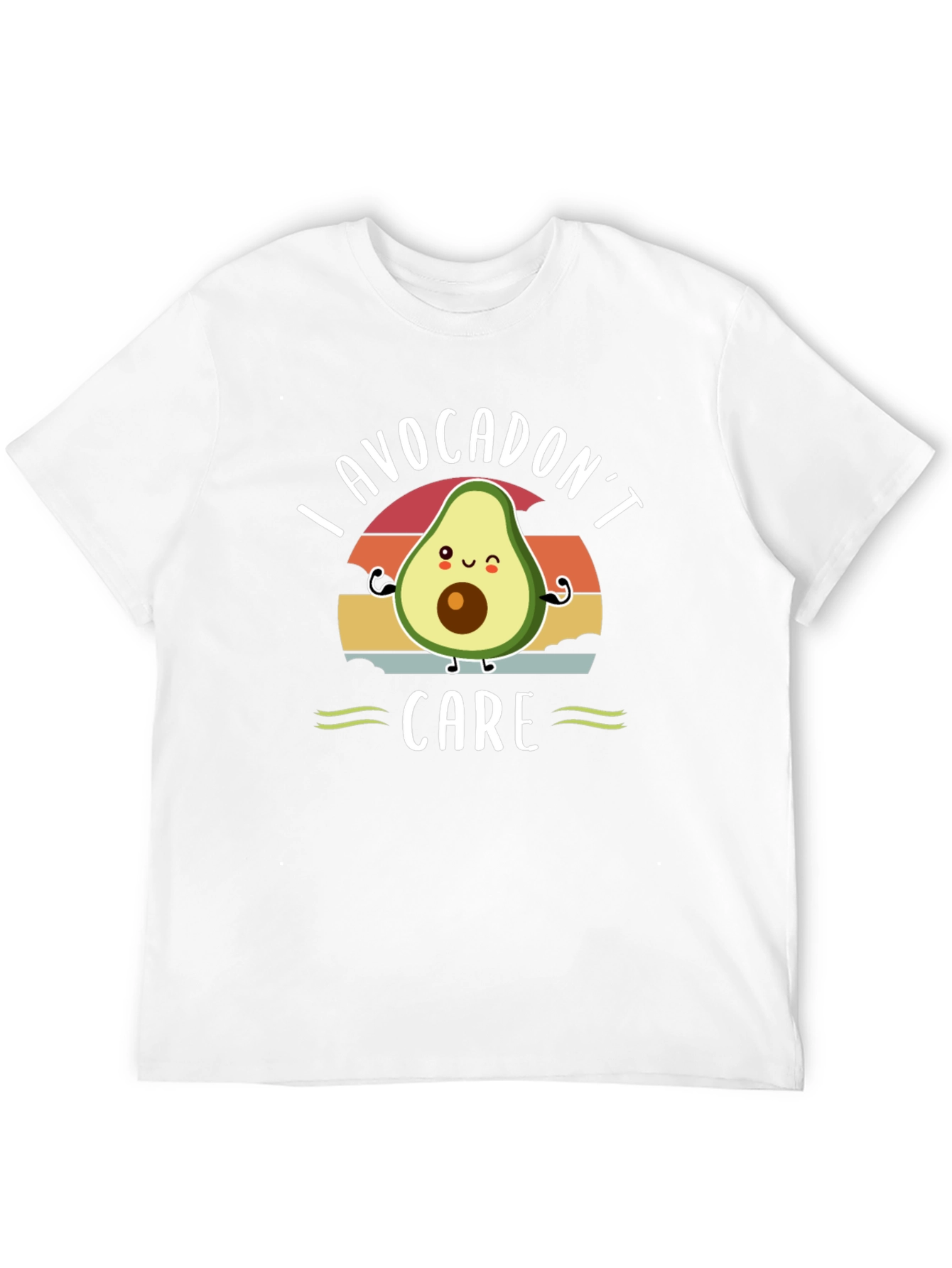 I Avocadont Care T-Shirt - Funny Avocado Graphic Tee