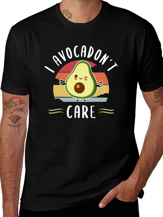 I Avocadont Care T-Shirt - Funny Avocado Graphic Tee