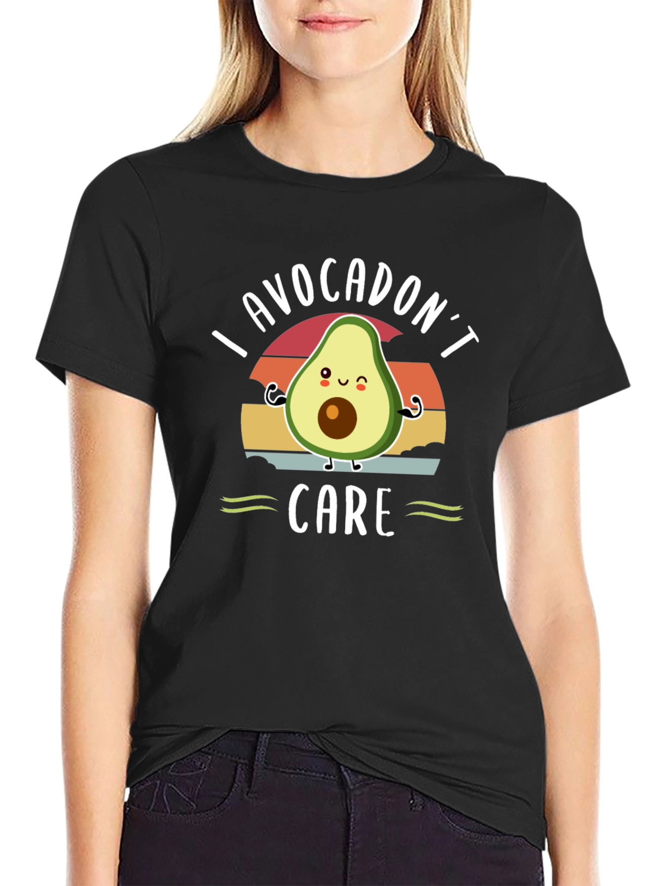 I Avocadont Care T-Shirt - Funny Avocado Graphic Tee
