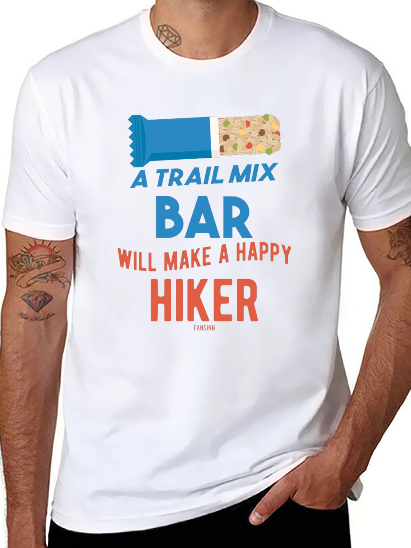 Trail Mix Bar Happy Hiker Graphic Tee