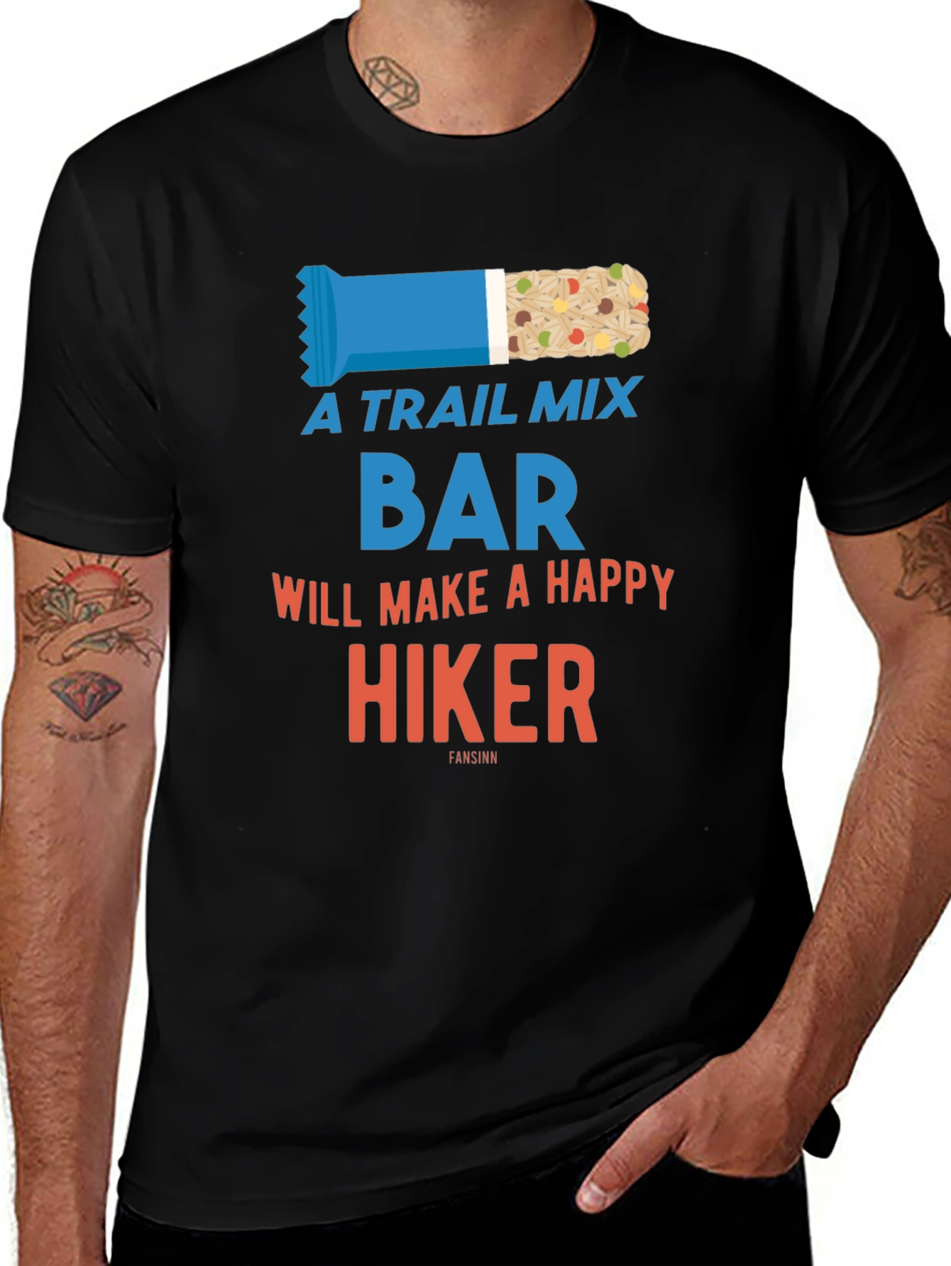 Trail Mix Bar Happy Hiker Graphic Tee