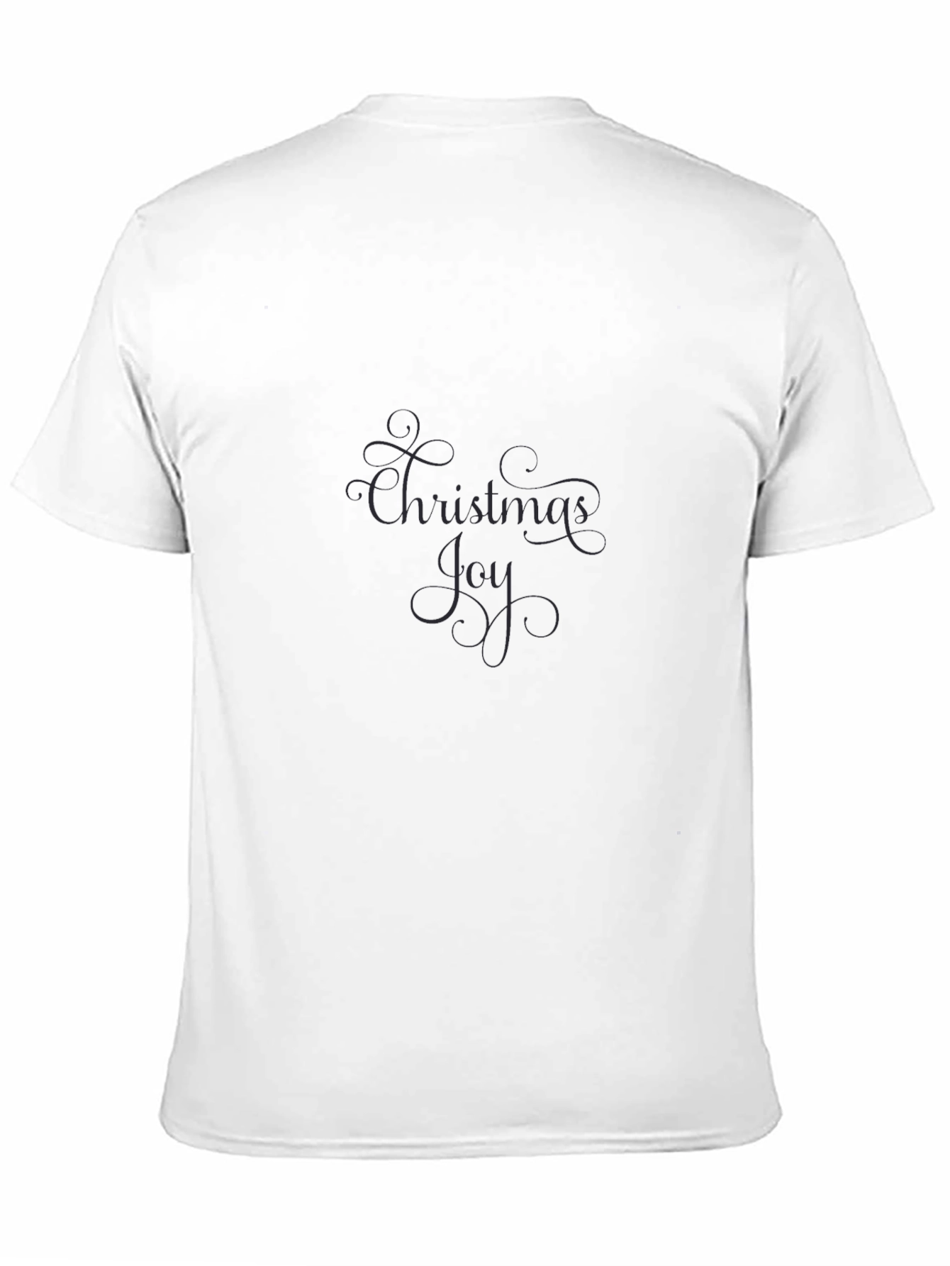 Christmas Joy Black T-Shirt