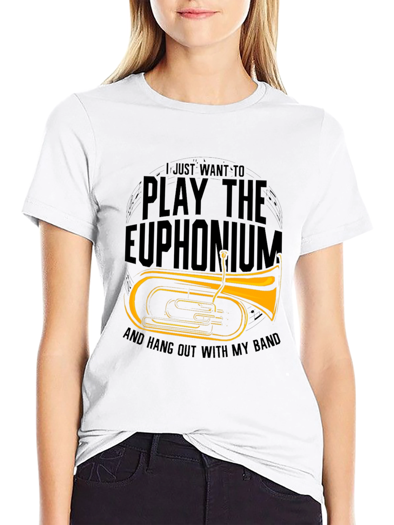 Euphonium Player T-Shirt - Band Music Tee