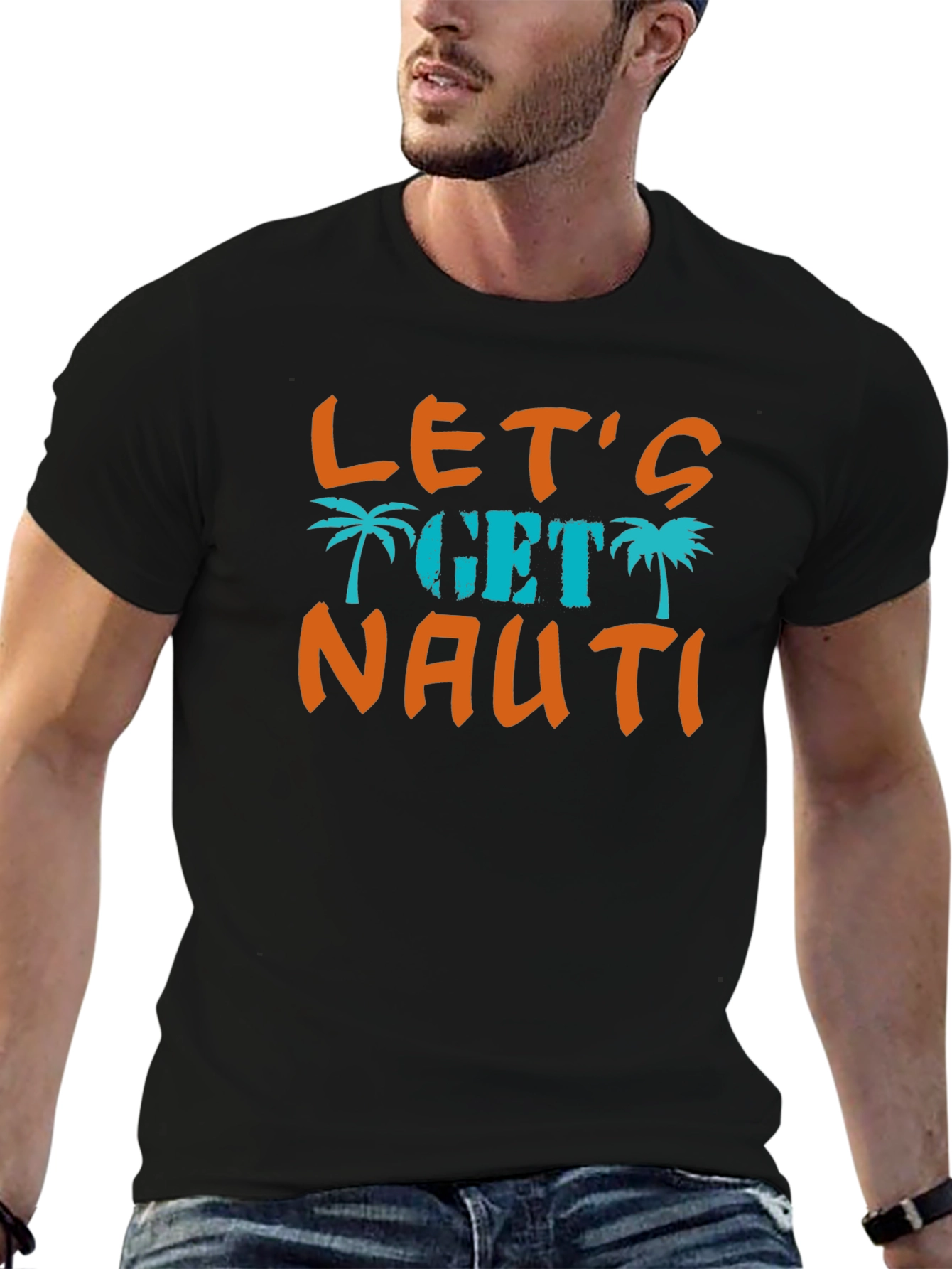 Lets Get Nauti Graphic T-Shirt