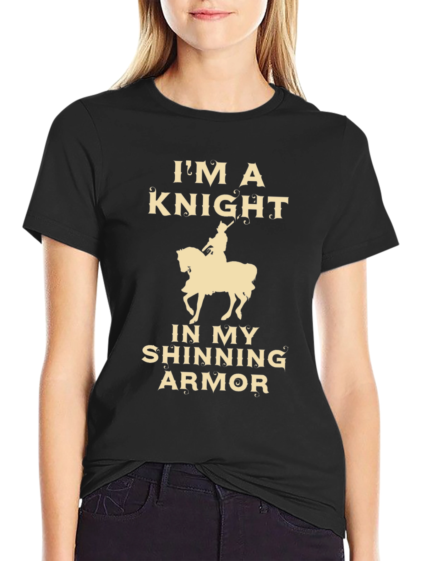 Knight in Shining Armor Graphic T-Shirt