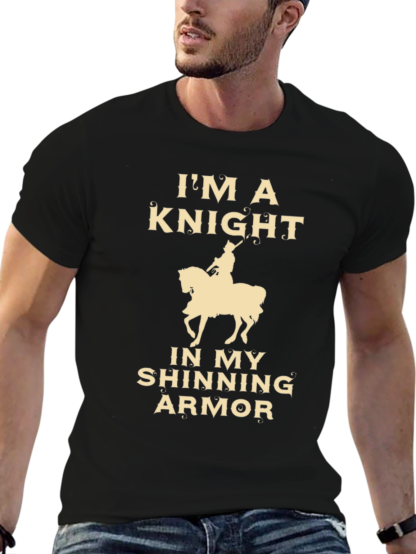 Knight in Shining Armor Graphic T-Shirt