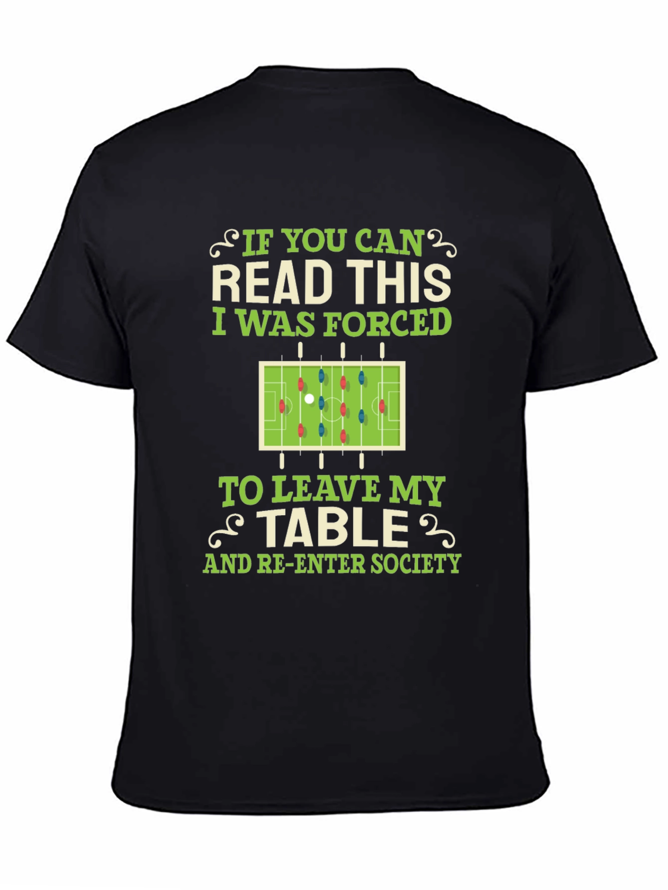 Funny Foosball Table Player T-Shirt