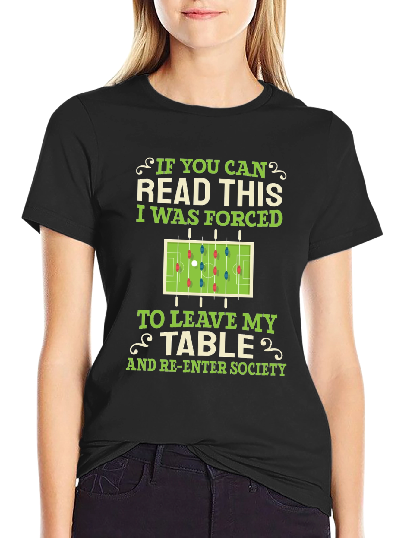 Funny Foosball Table Player T-Shirt