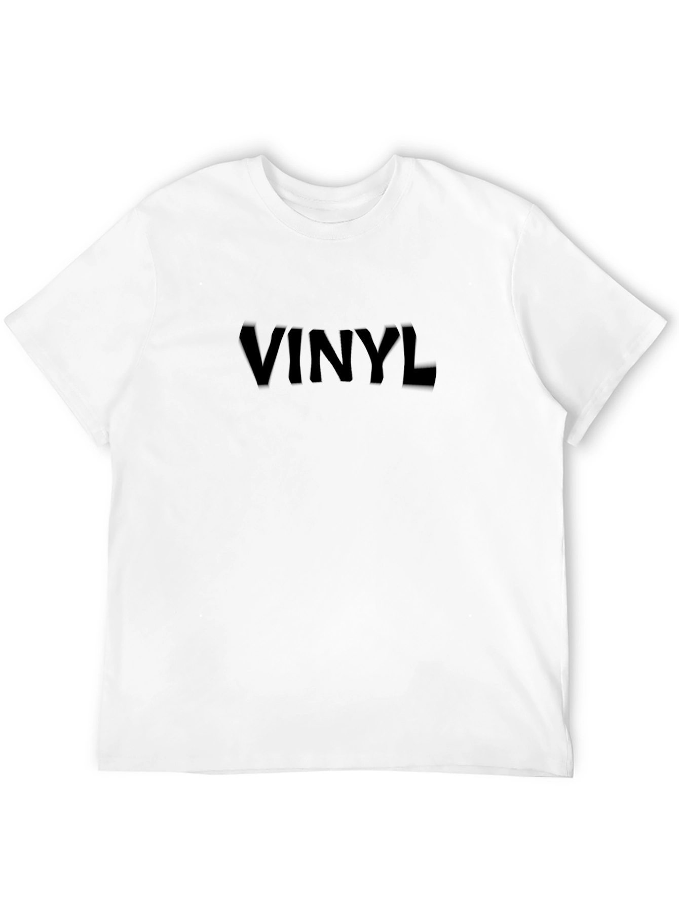 Vinyl Graphic Black T-Shirt