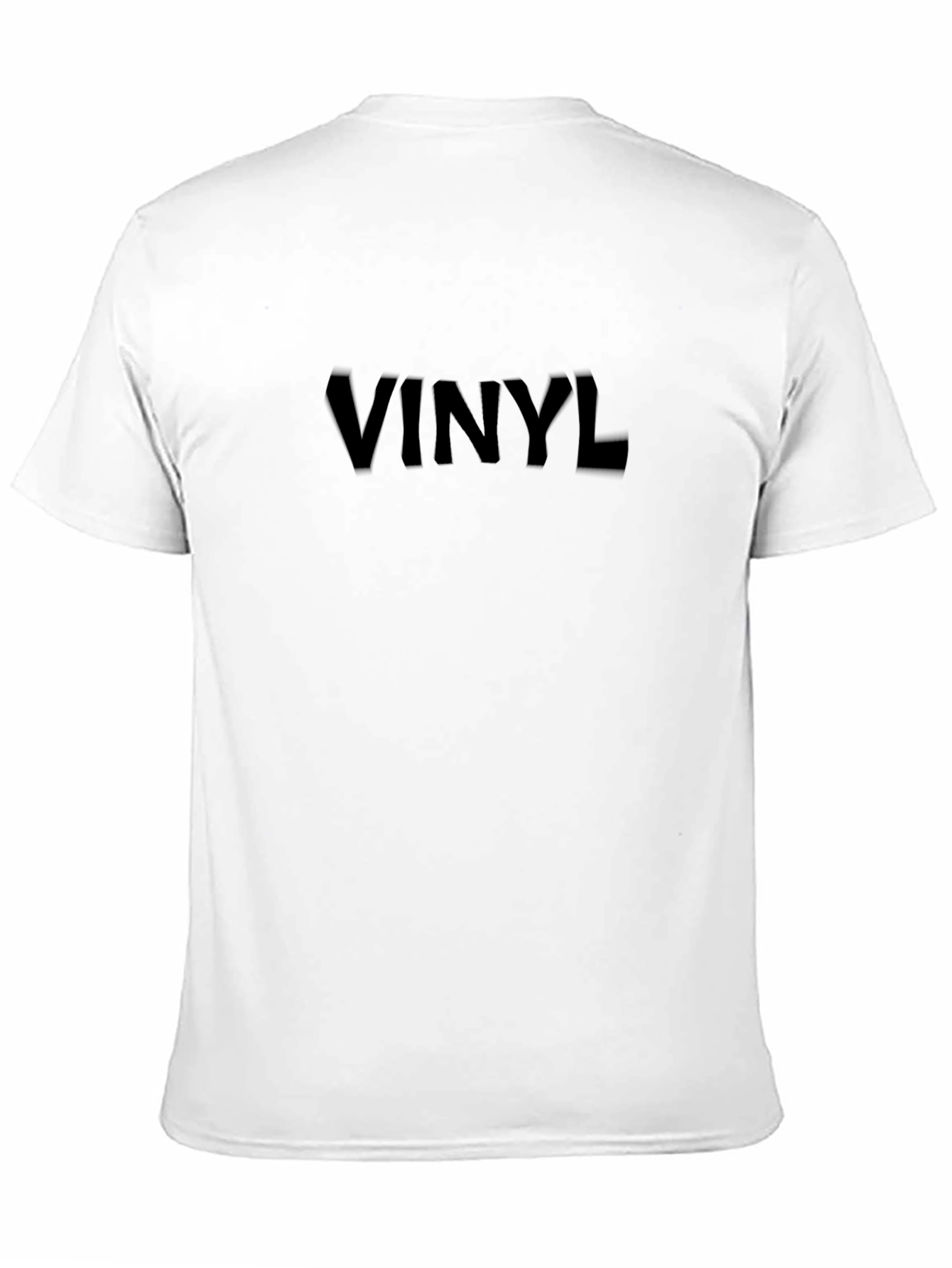 Vinyl Graphic Black T-Shirt