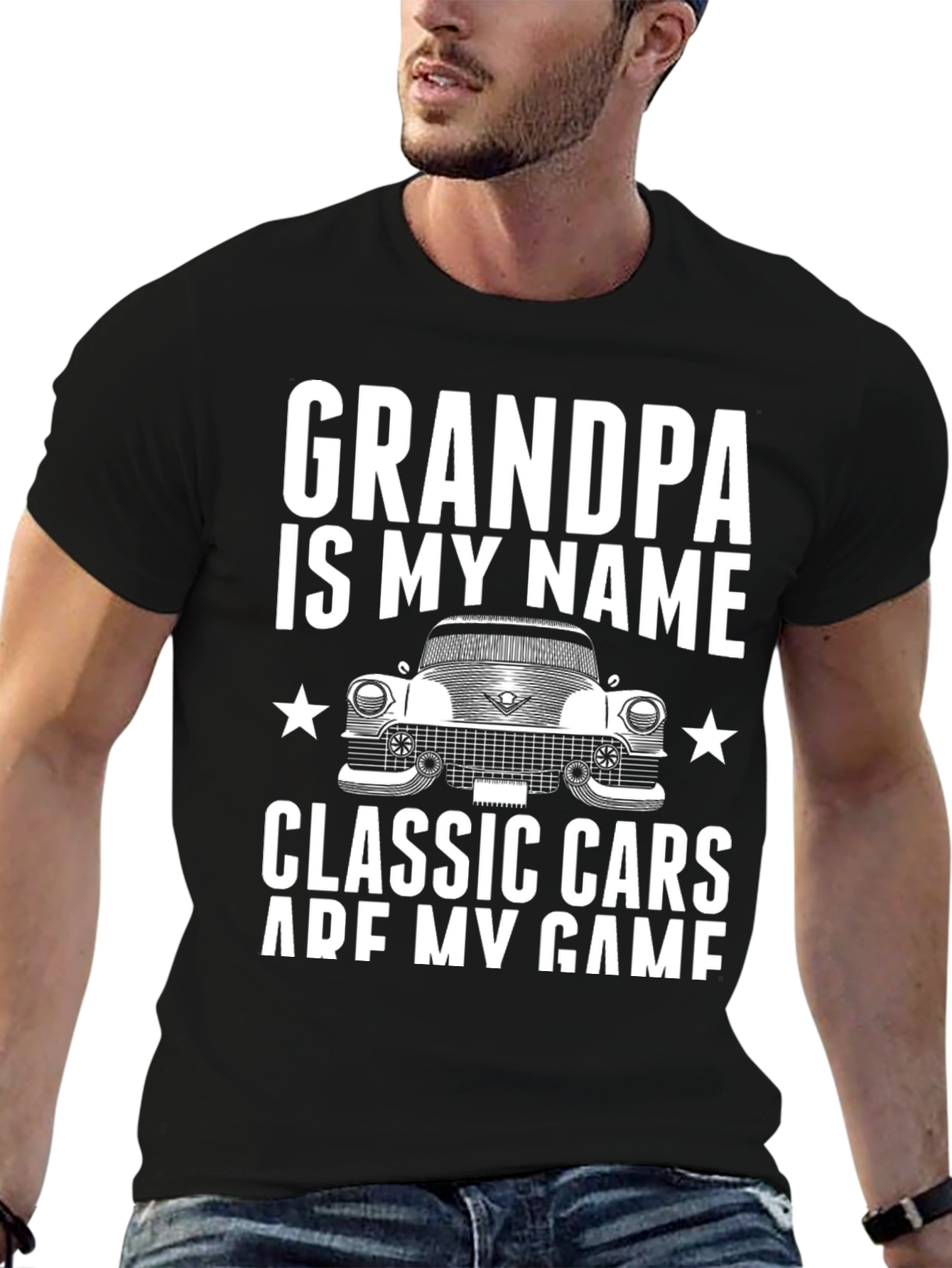Grandpa Classic Car T-Shirt