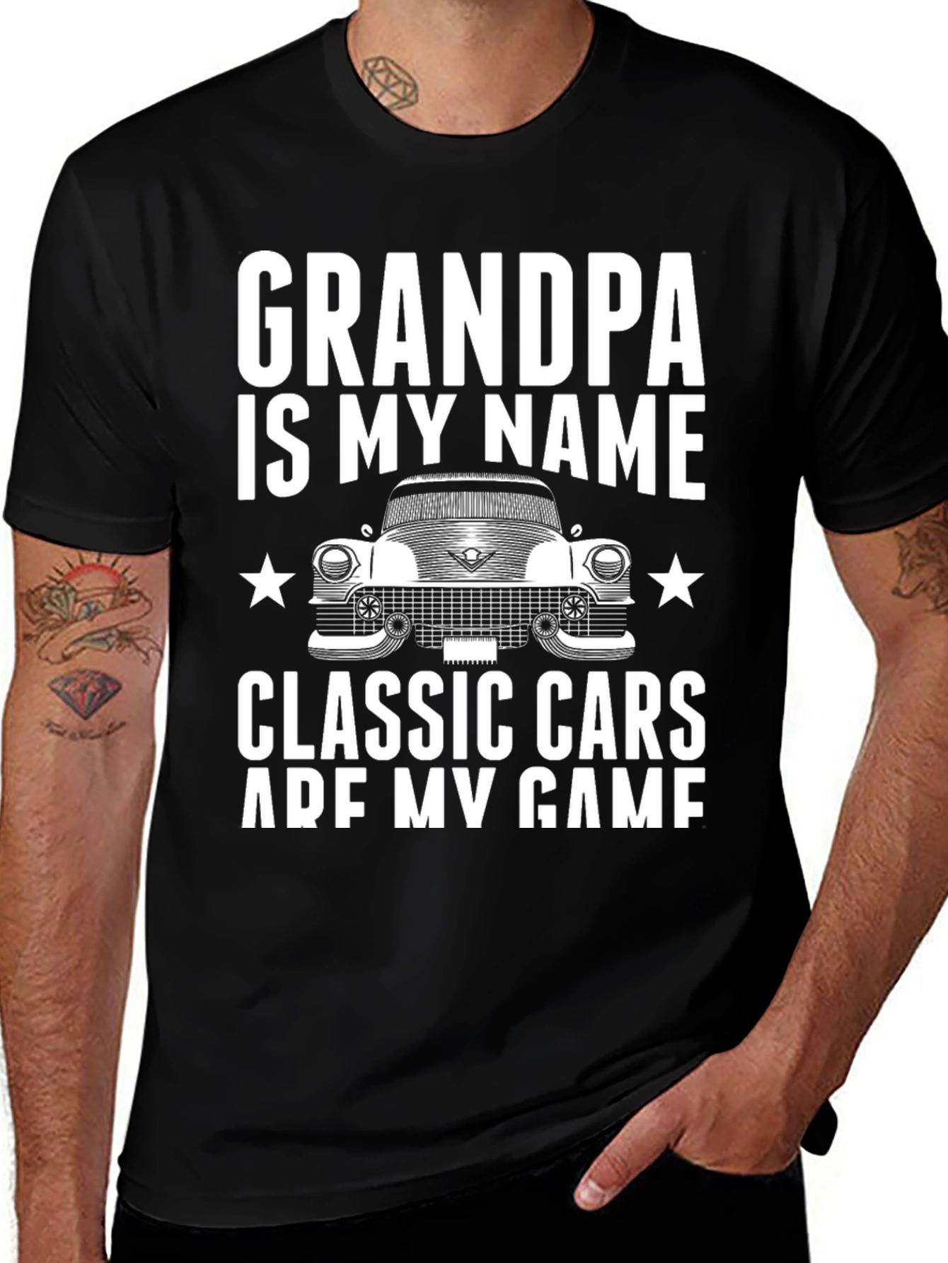 Grandpa Classic Car T-Shirt