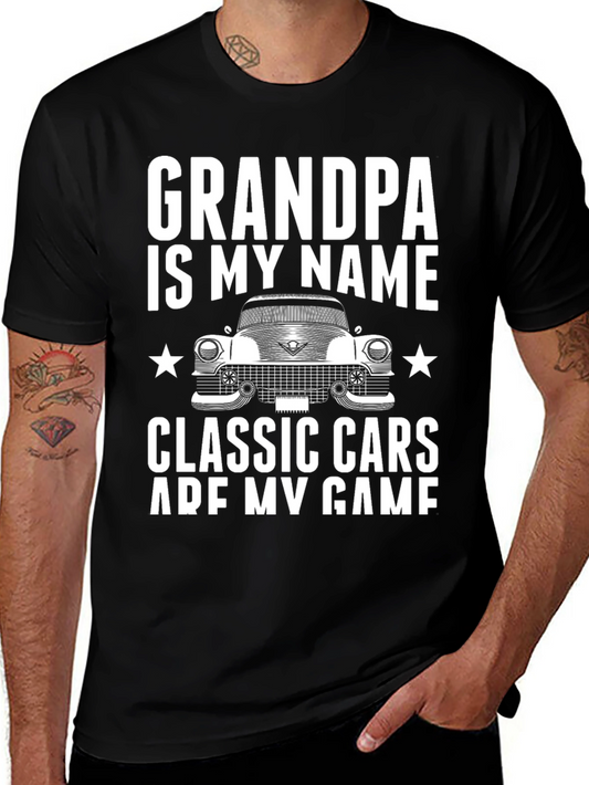 Grandpa Classic Car T-Shirt