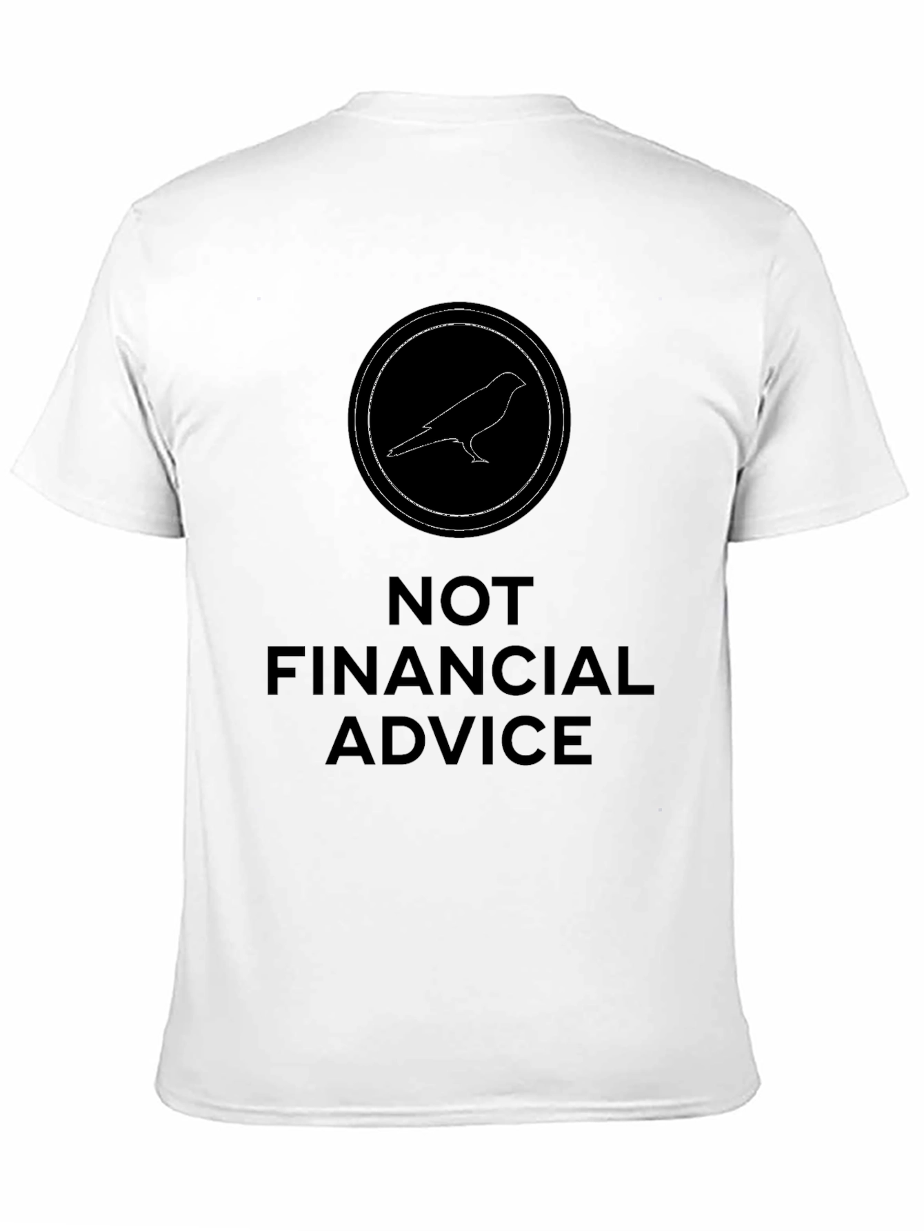 Not Financial Advice T-Shirt - Bird Logo Tee