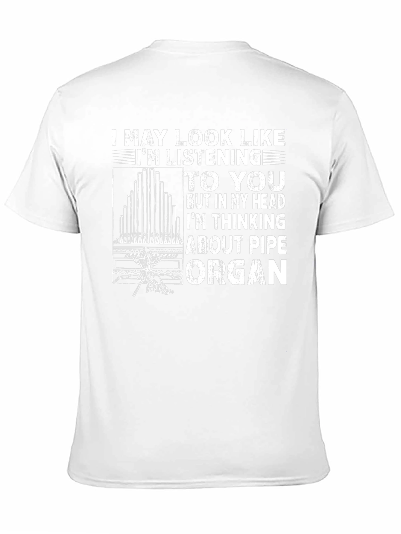 Pipe Organ T-Shirt Funny Musician Tee