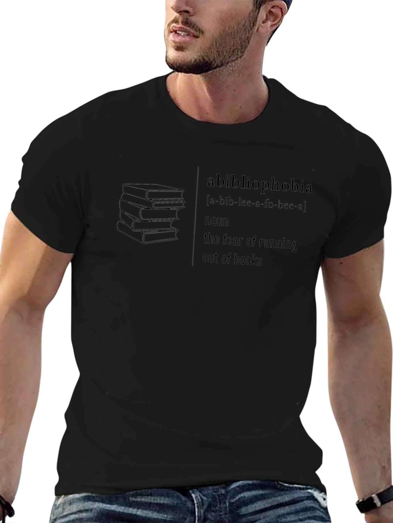 Abibliophobia Book Lover T-Shirt