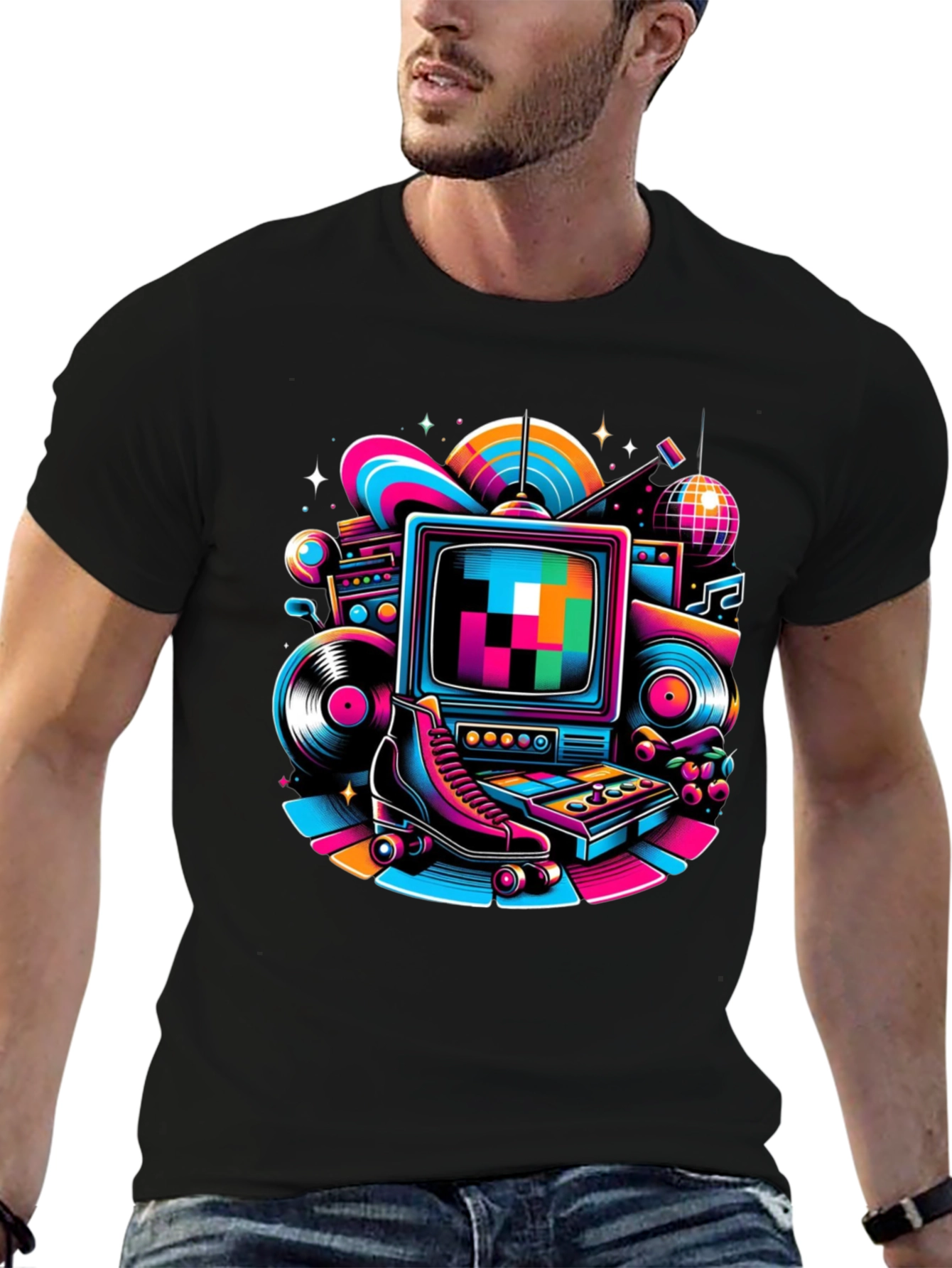 Retro 80s Graphic Tee