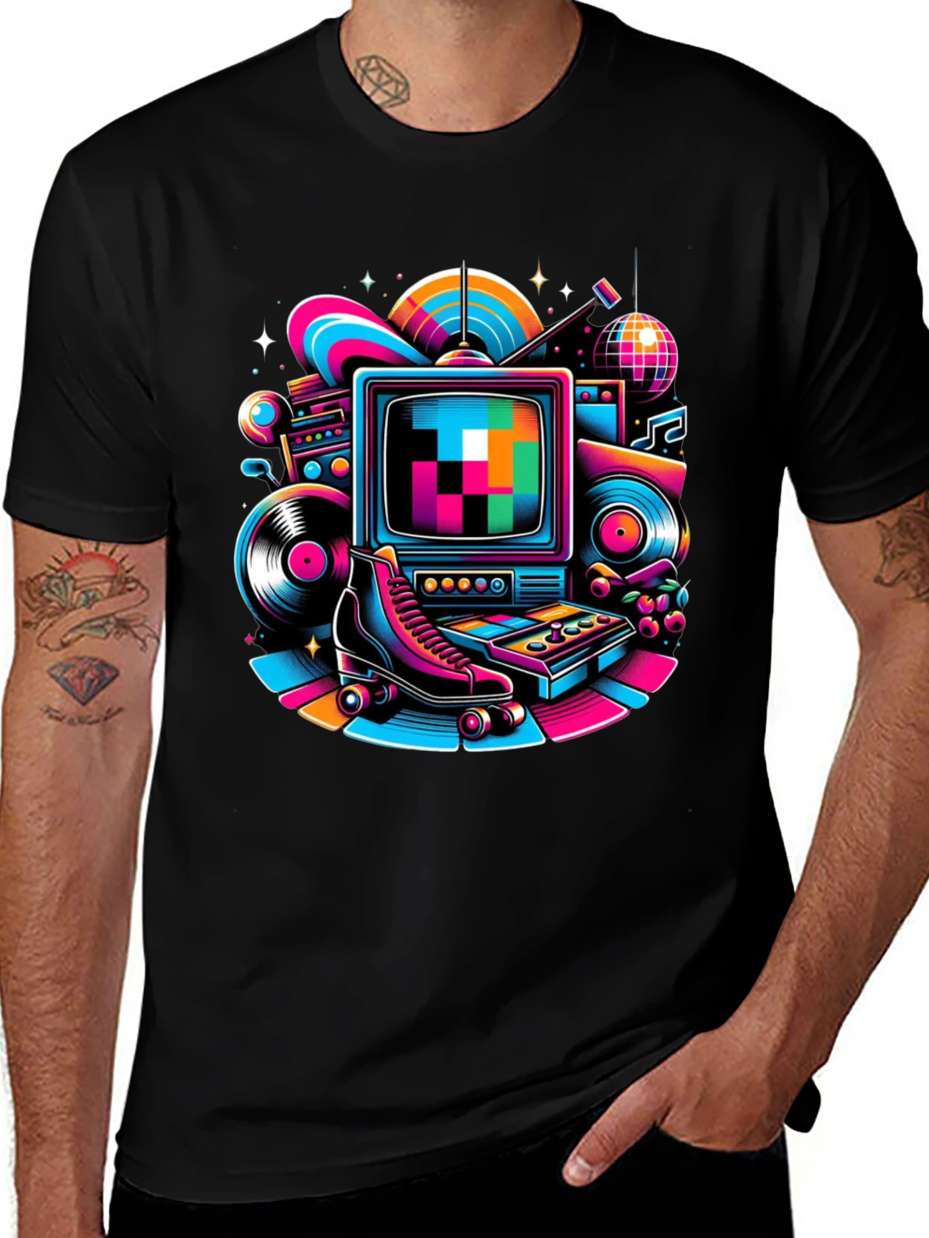 Retro 80s Graphic Tee