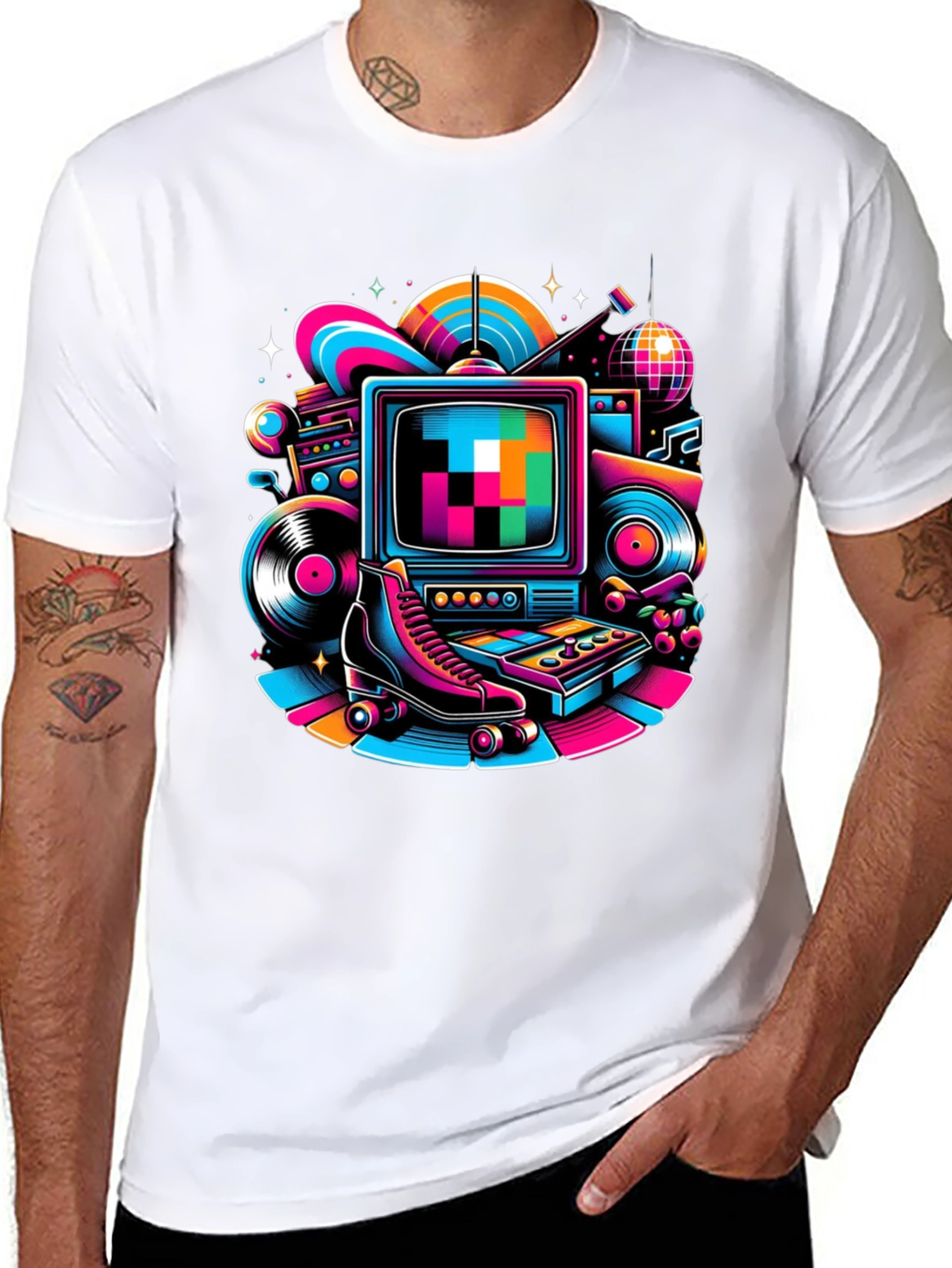 Retro 80s Graphic Tee