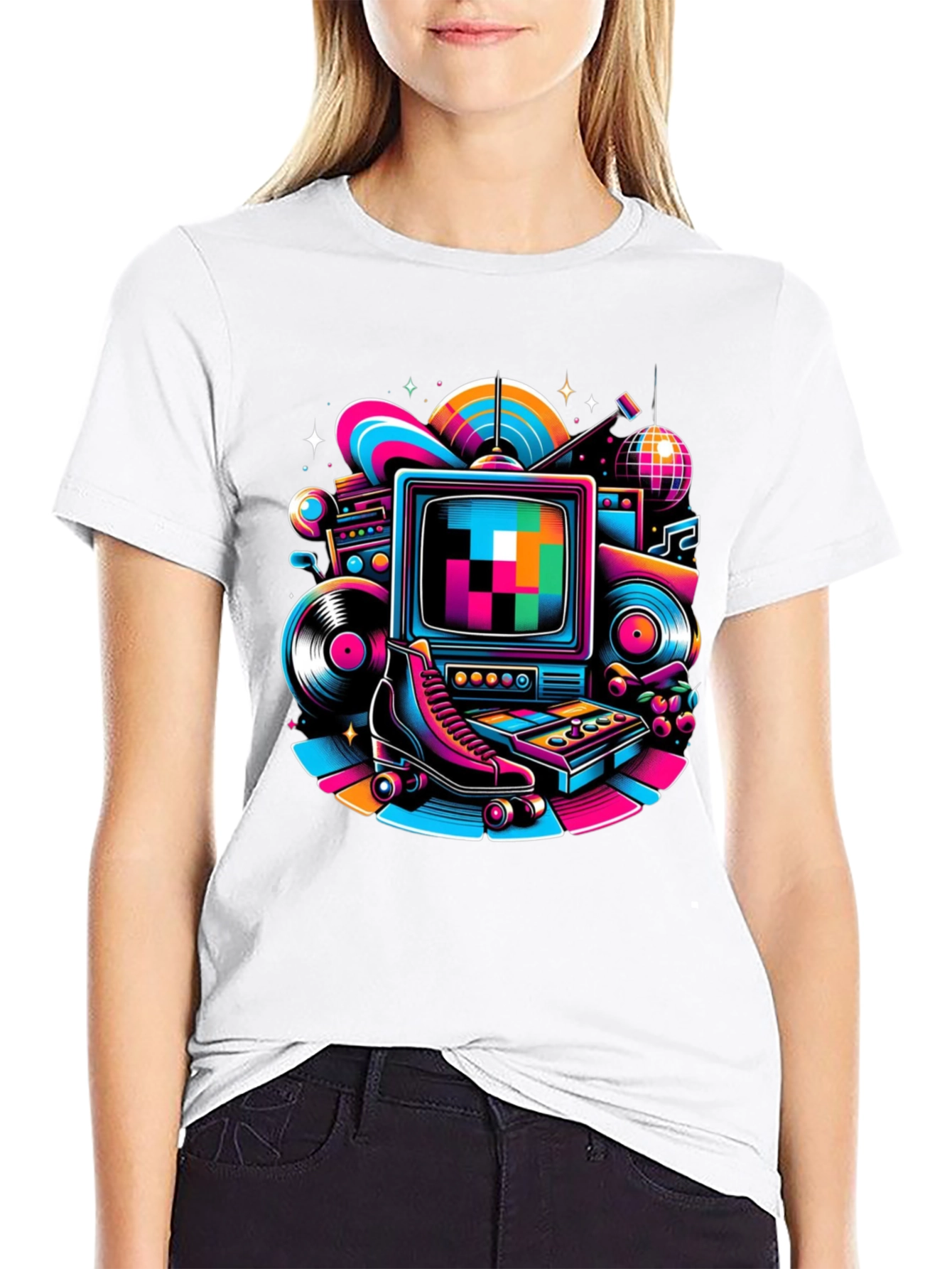 Retro 80s Graphic Tee