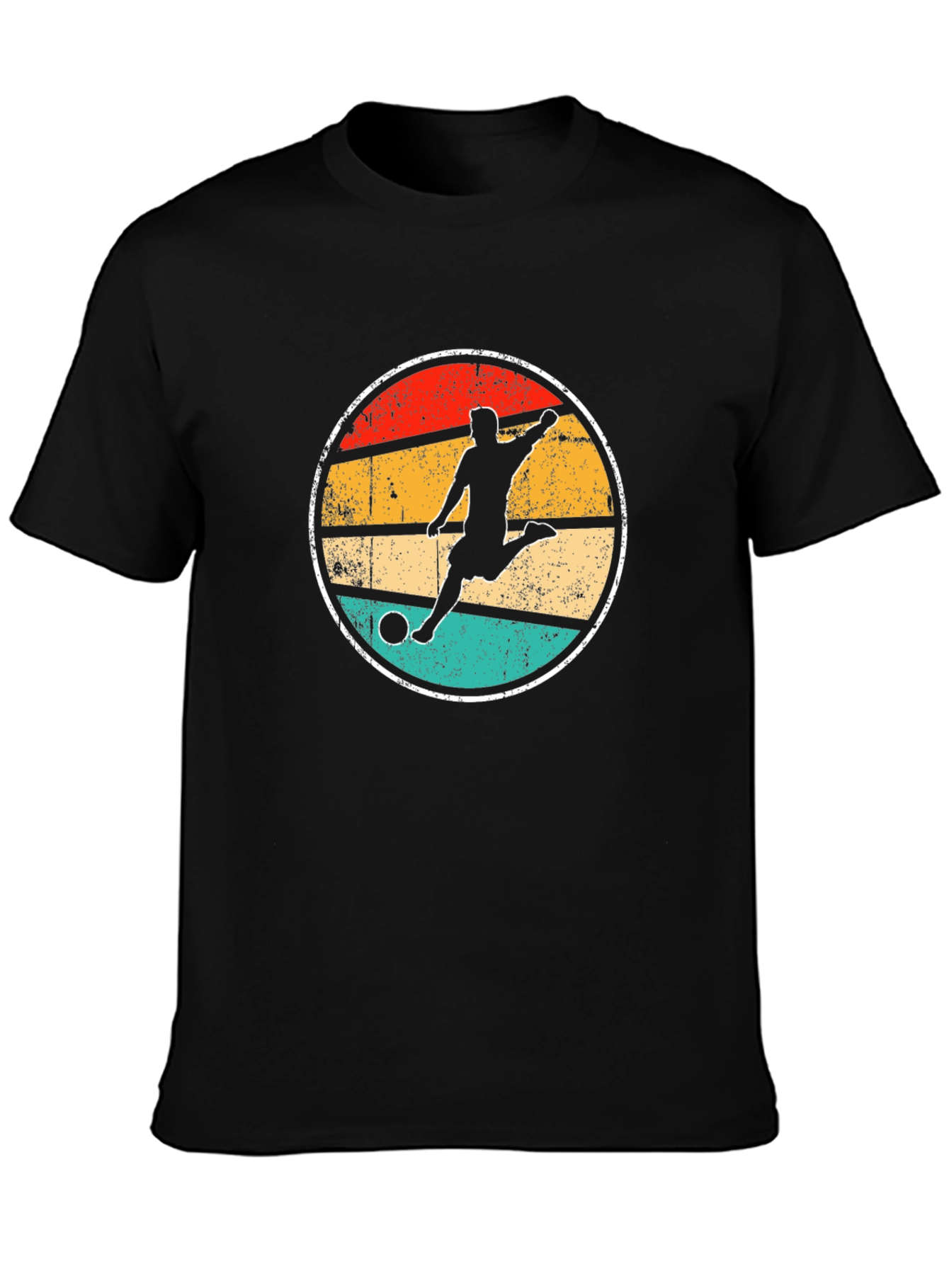 Retro Soccer Player Graphic Tee