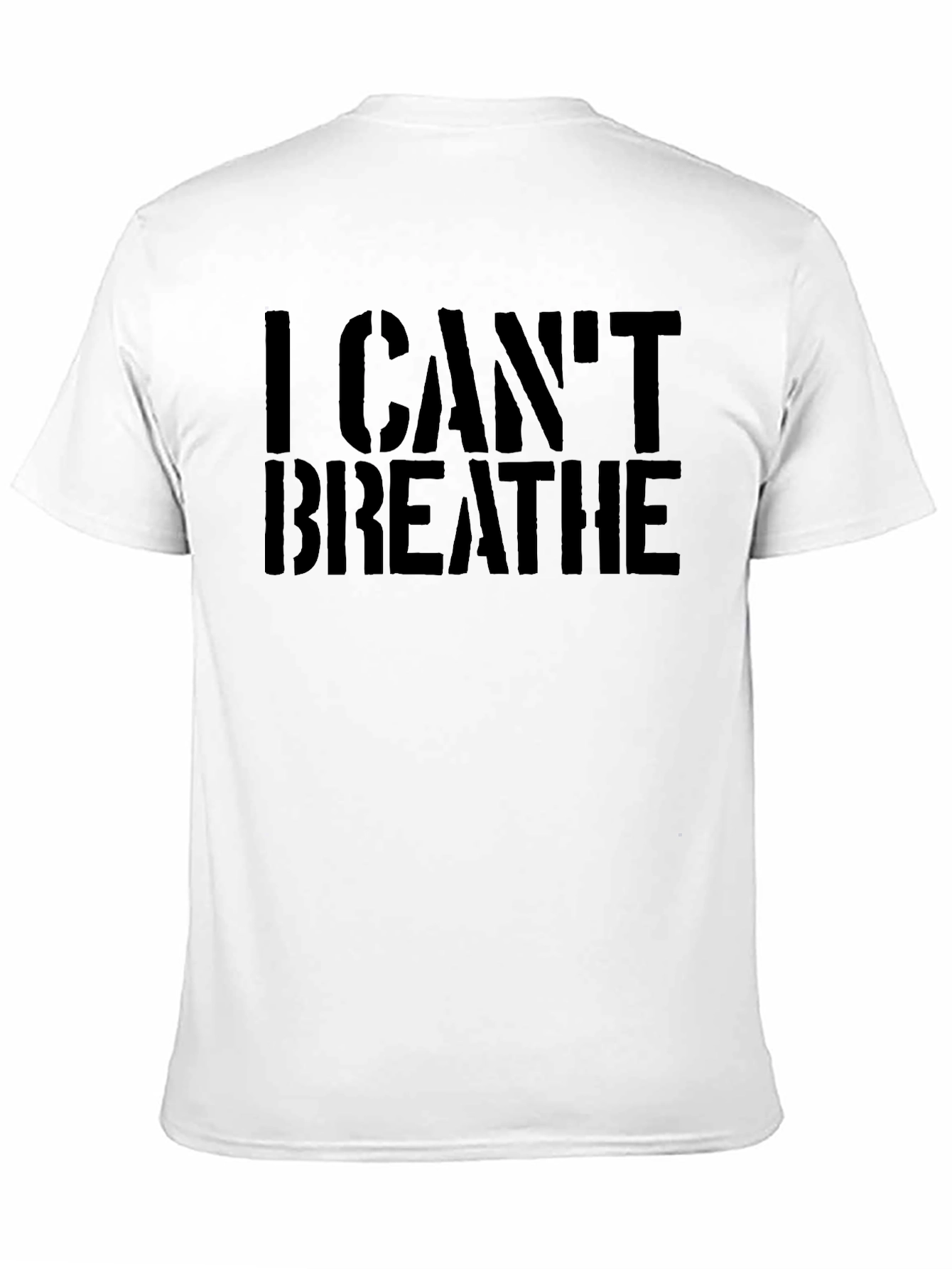 I Cant Breathe Black Graphic Tee