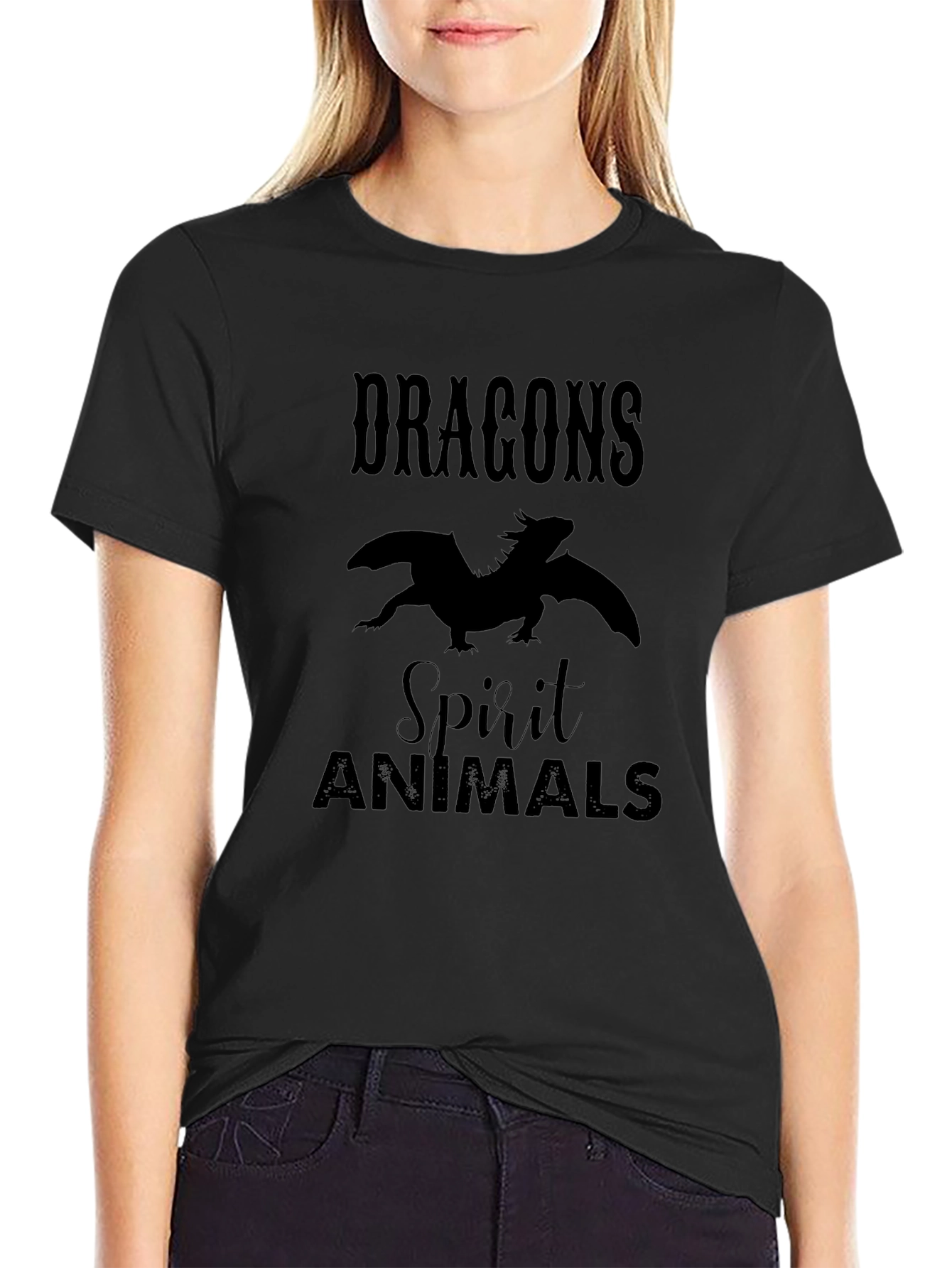 Dragon Spirit Animal Graphic T-Shirt