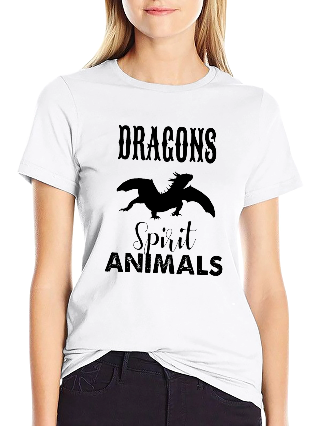 Dragon Spirit Animal Graphic T-Shirt