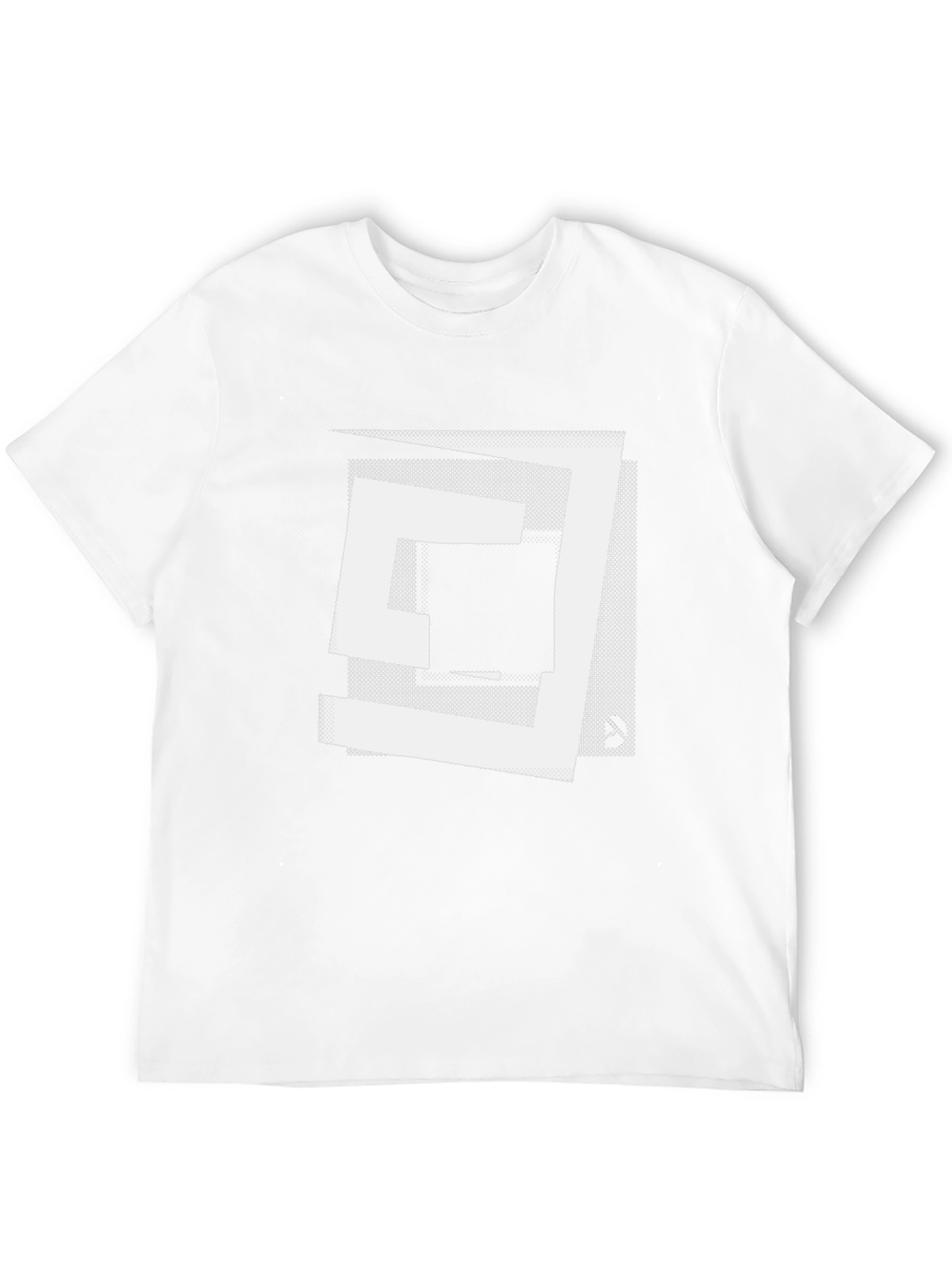Abstract Graphic Black T-Shirt - Modern Art Tee