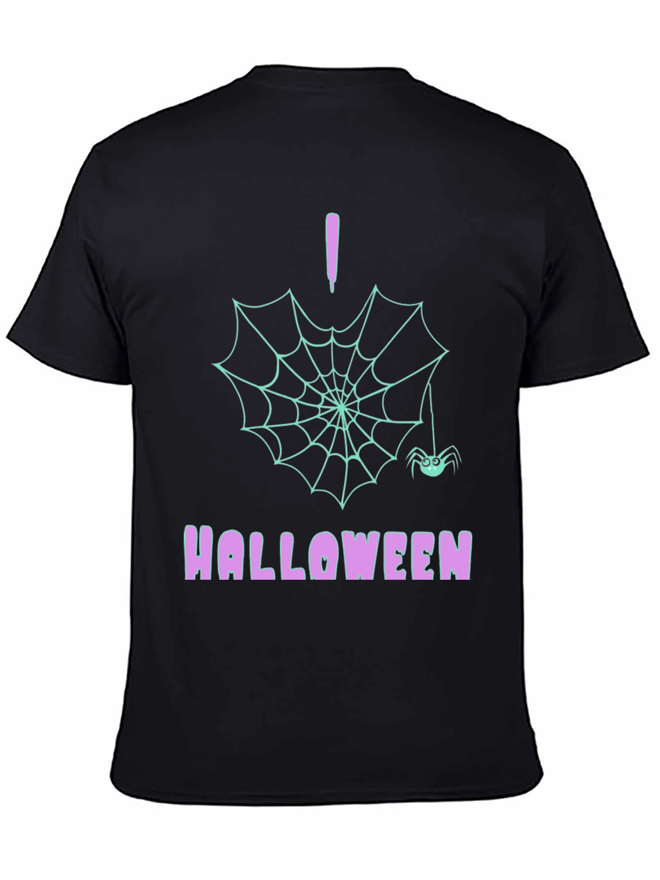 Halloween Spider Web T-Shirt