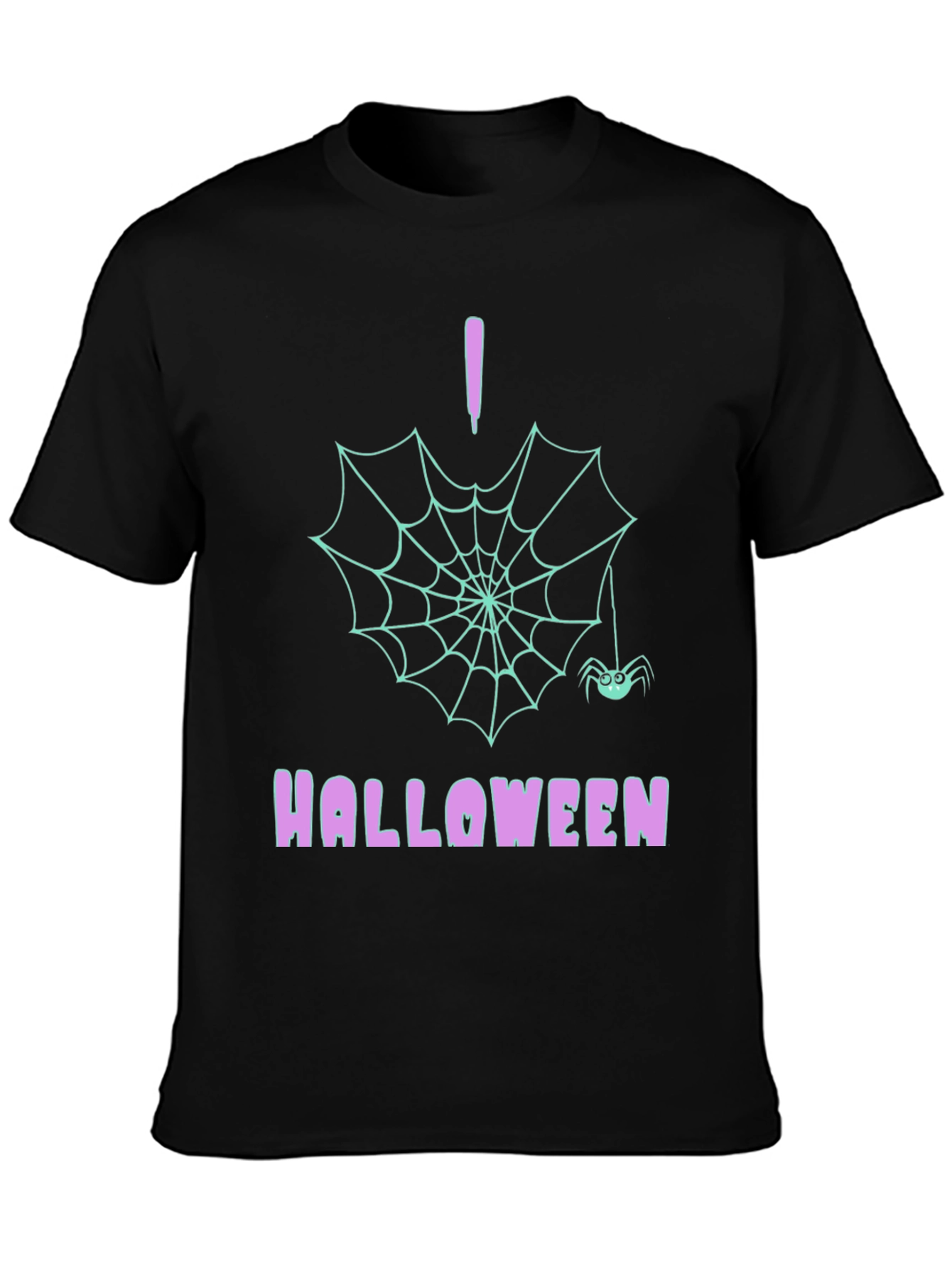 Halloween Spider Web T-Shirt