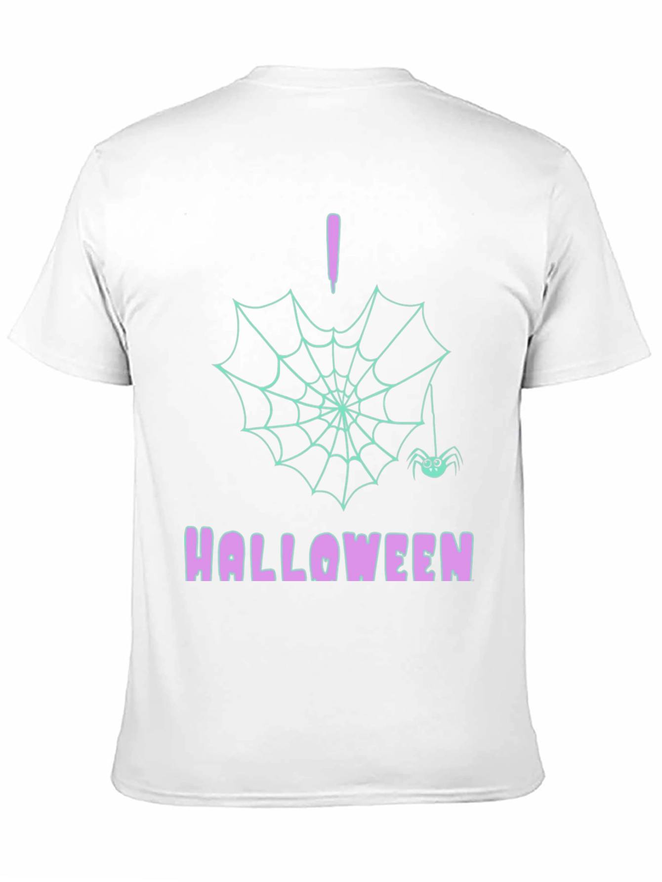 Halloween Spider Web T-Shirt