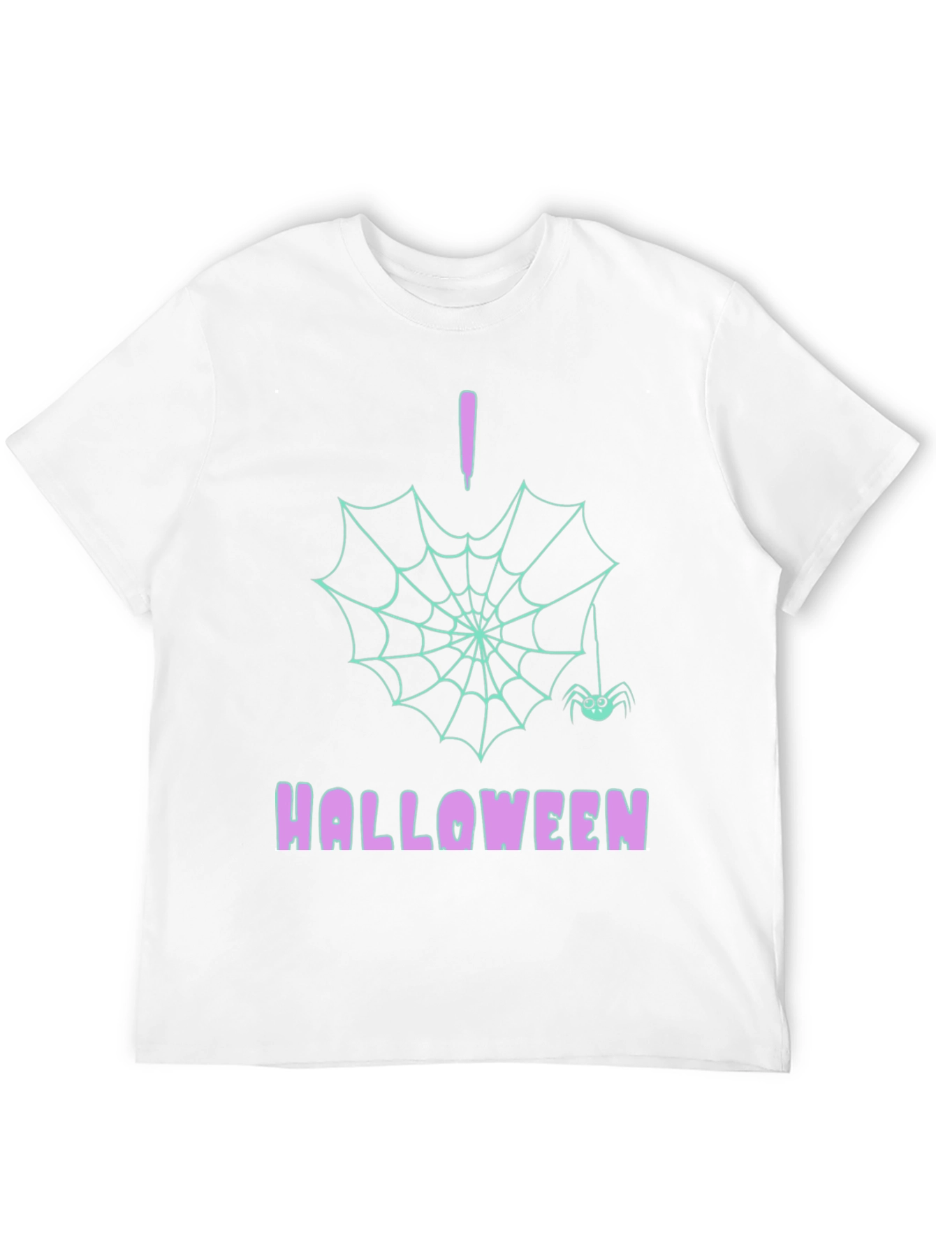 Halloween Spider Web T-Shirt
