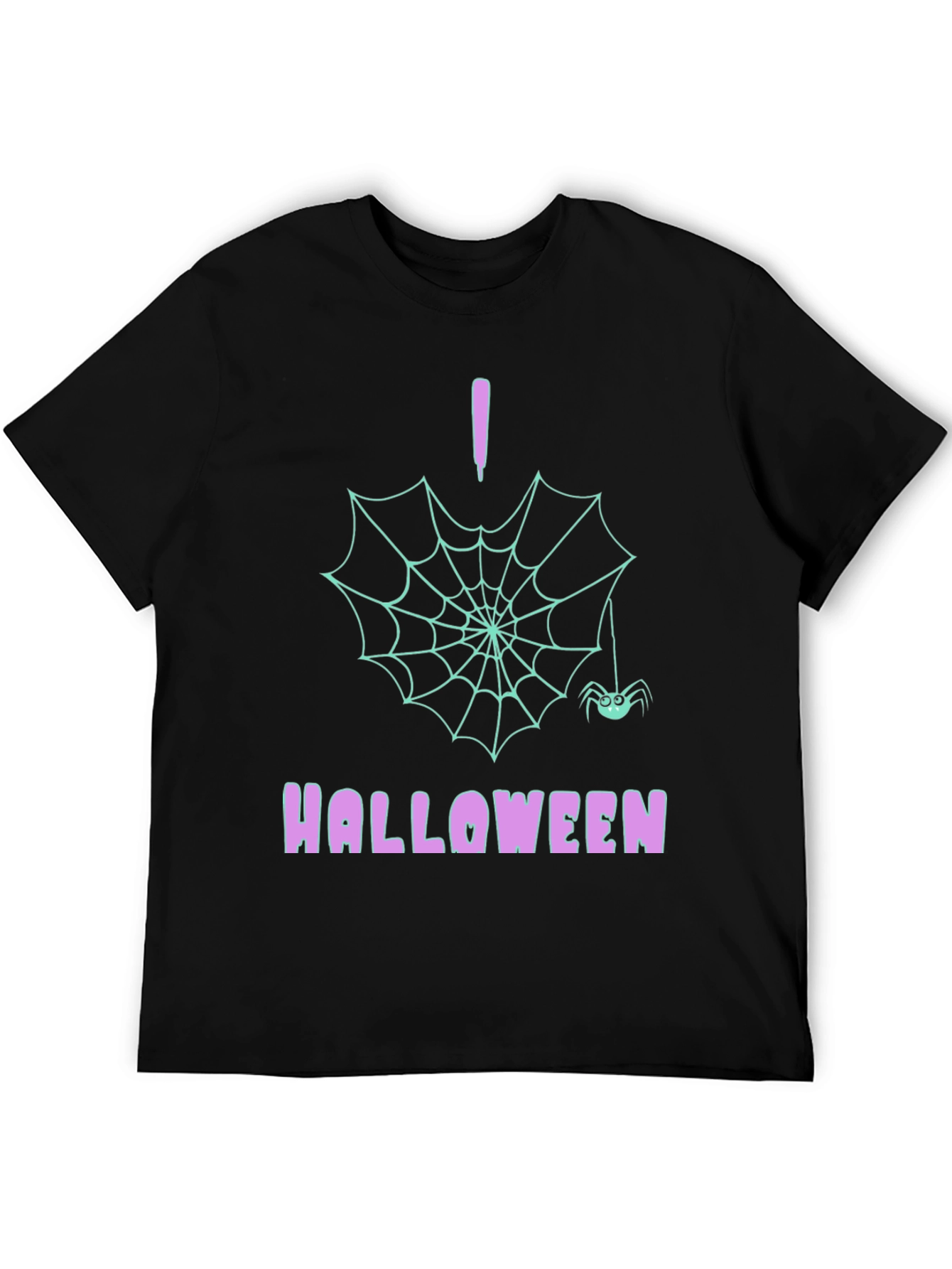 Halloween Spider Web T-Shirt