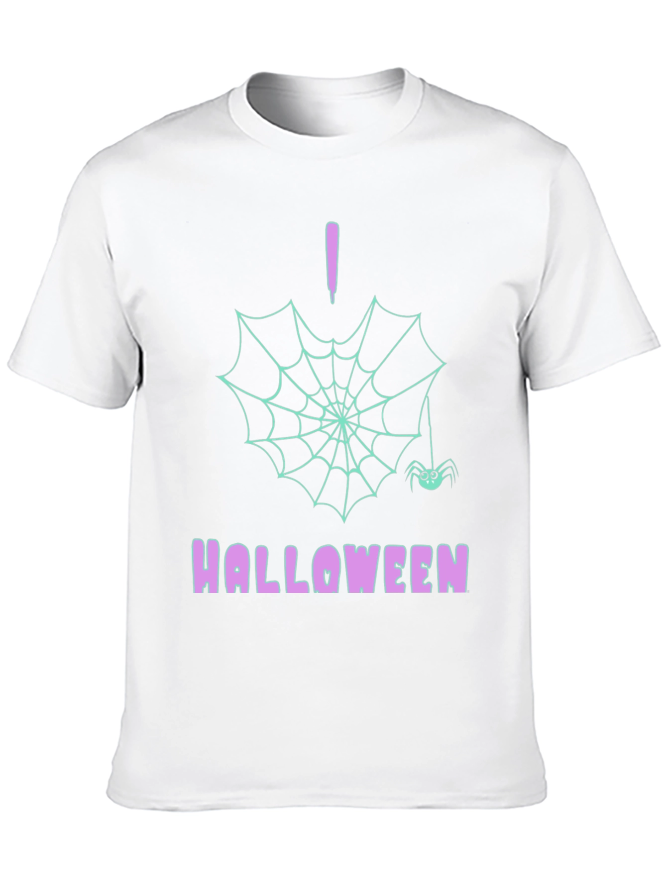 Halloween Spider Web T-Shirt