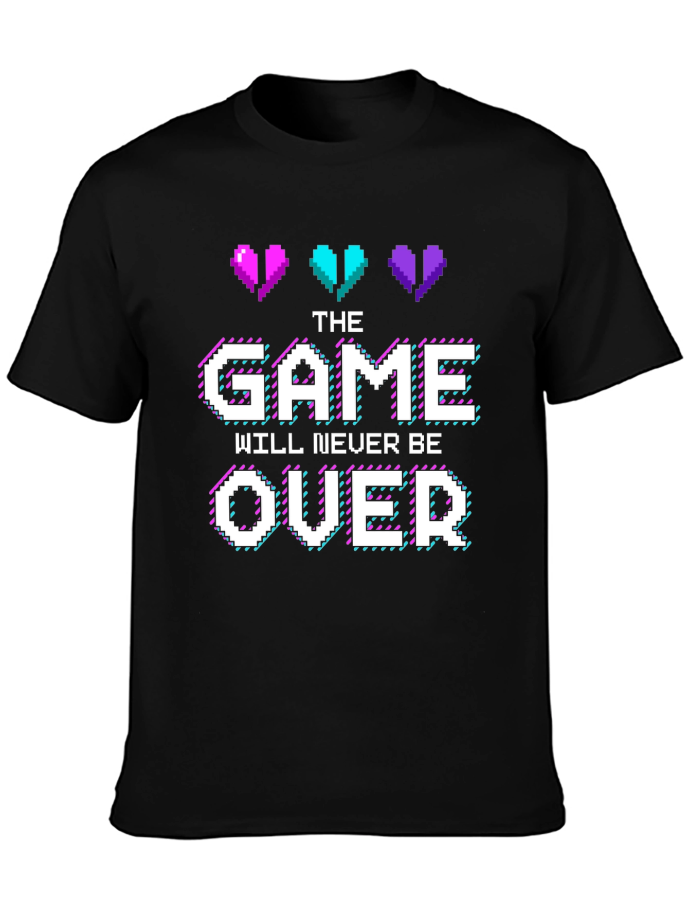 Gamer T-Shirt: The Game Will Never Be Over